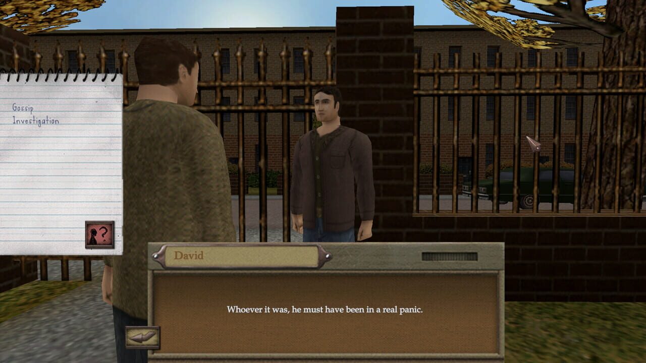 Mystery of the Malign indie detective game art