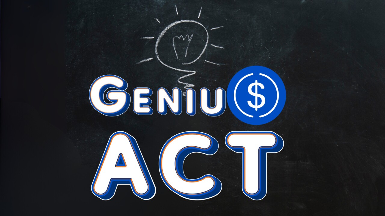 GENIUS Act compliant stablecoin issuer logo