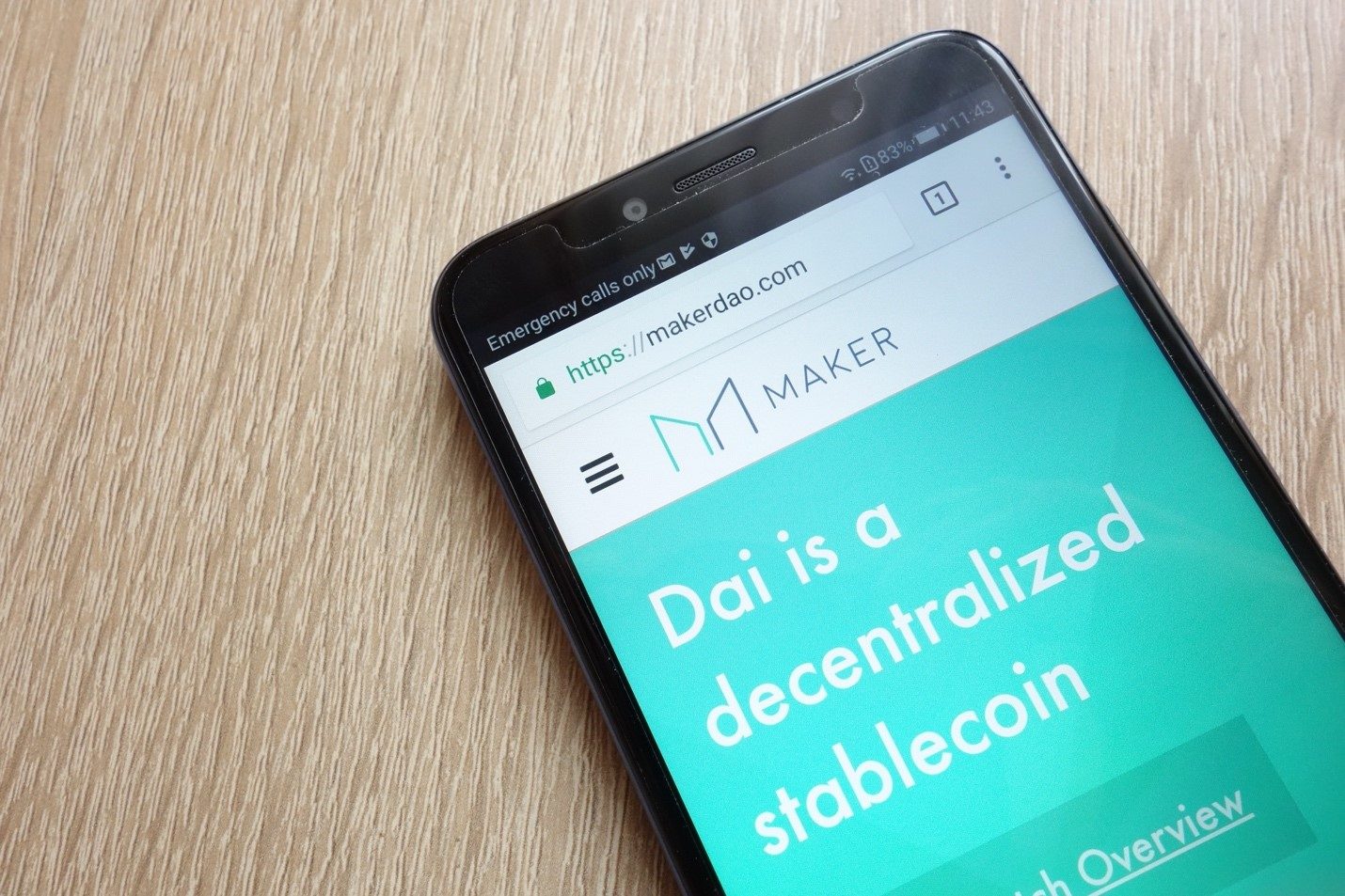 sDAI MakerDAO stablecoin dashboard