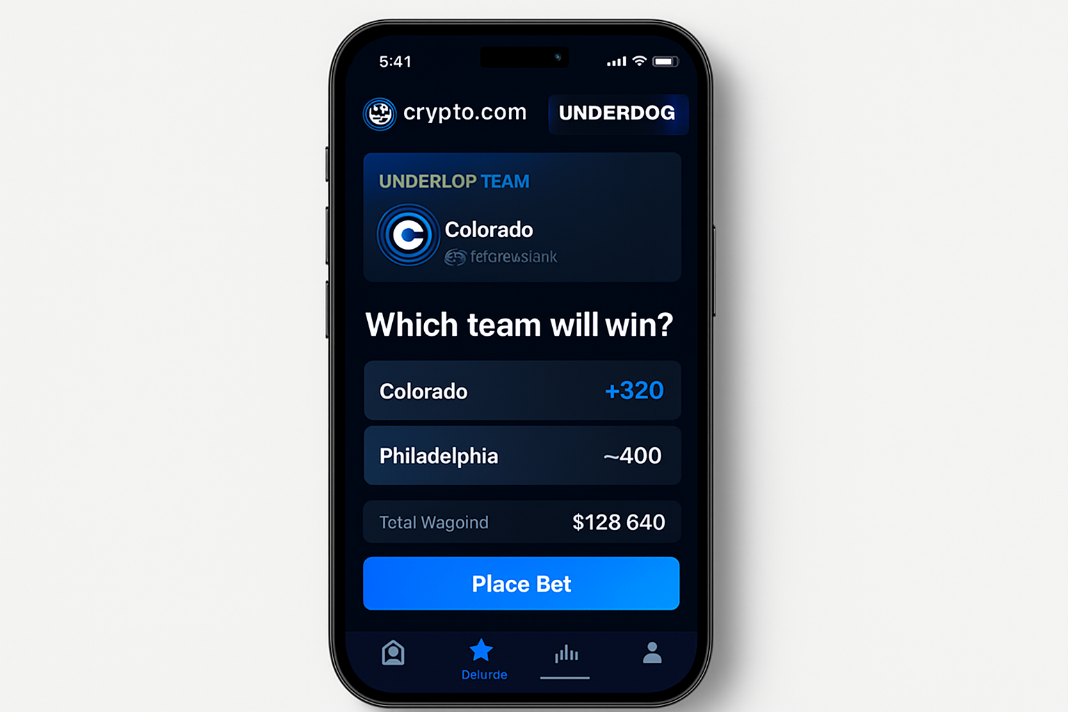 Crypto.com Underdog sports prediction market app 2025