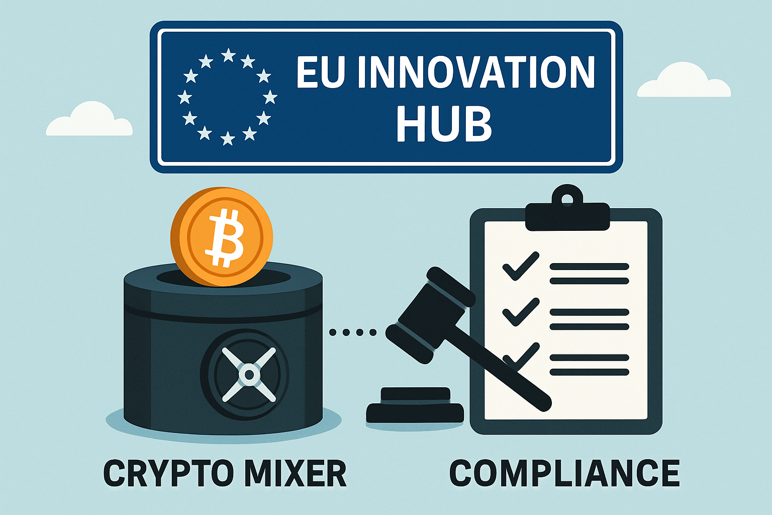 EU Innovation Hub crypto mixer compliance