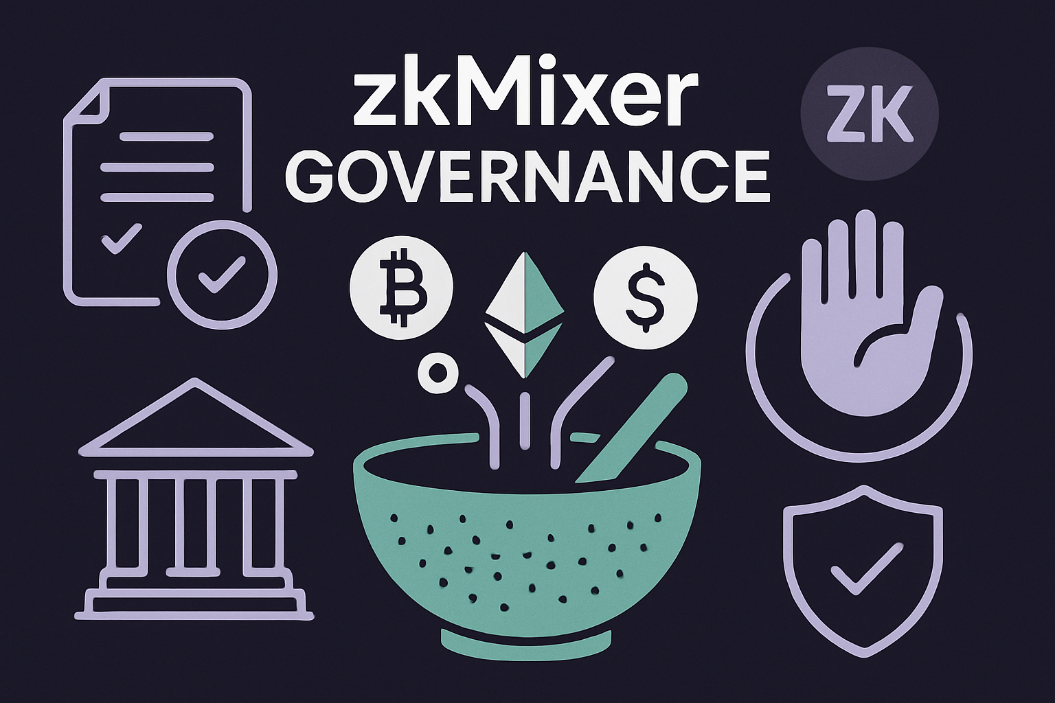 zkMixer governance crypto mixer