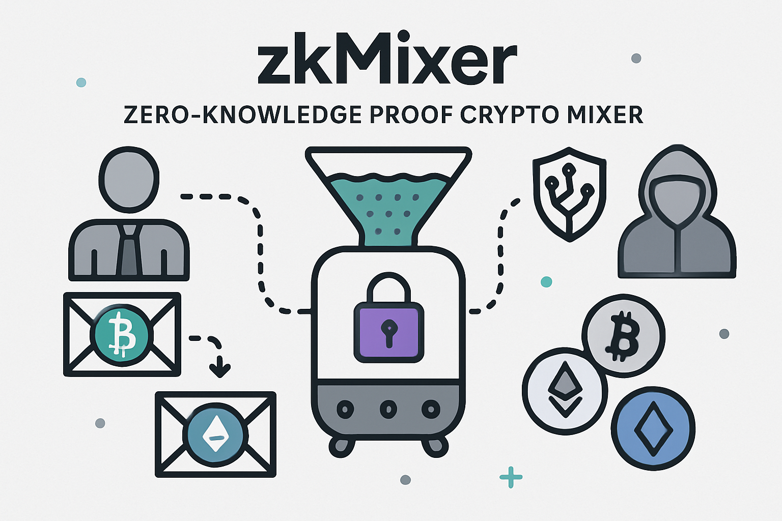 zkMixer zero-knowledge proof crypto mixer