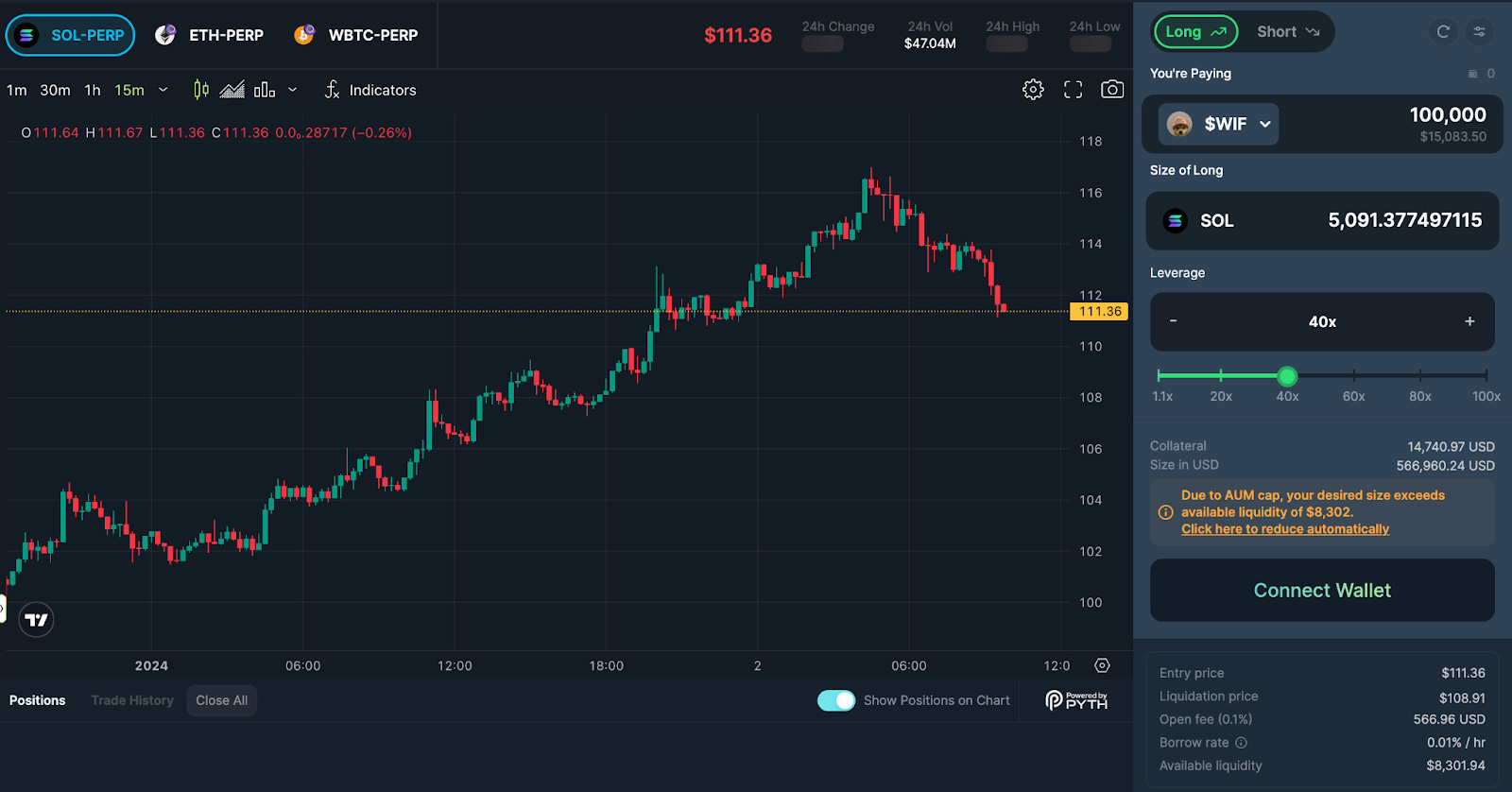 Jupiter Solana DEX interface