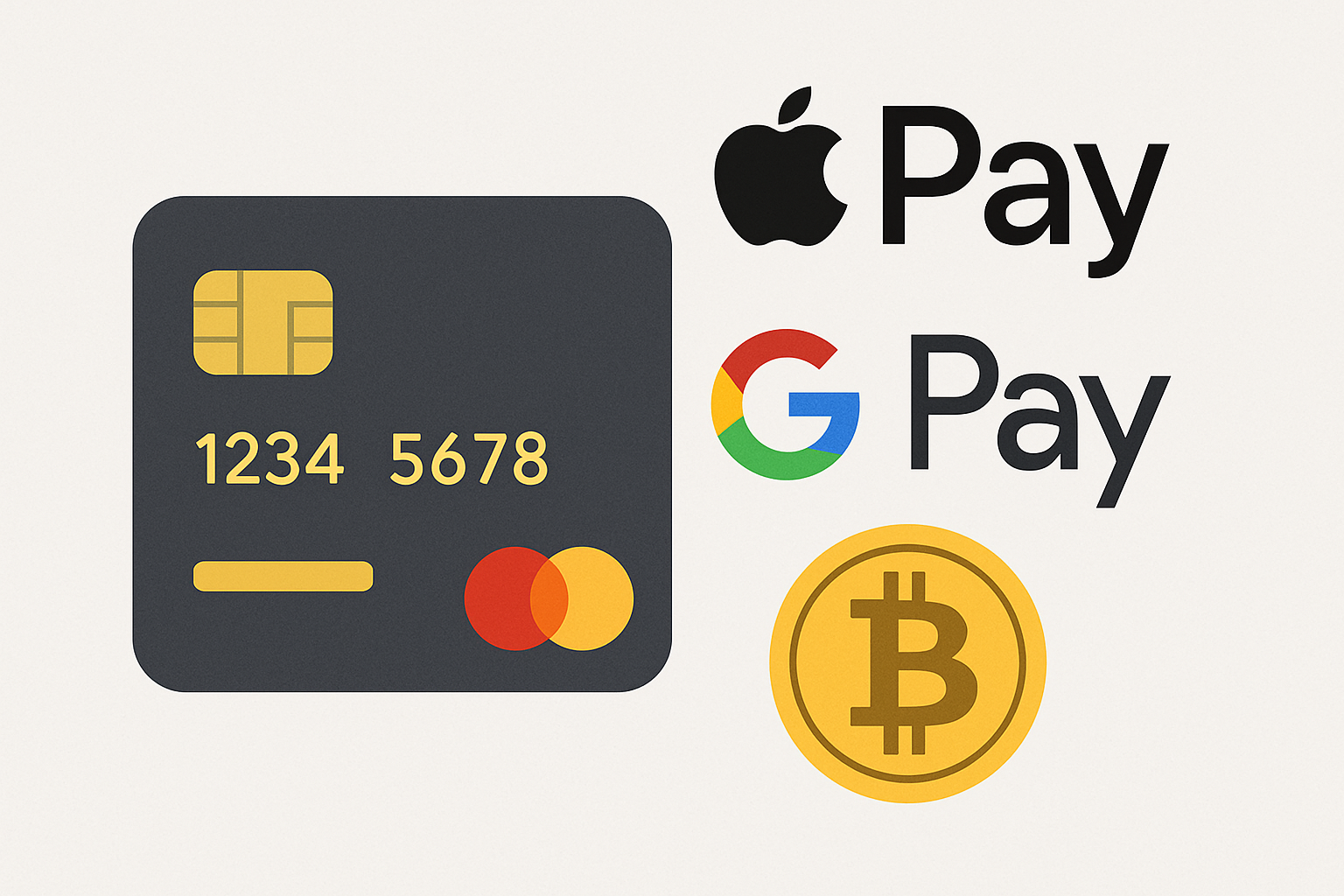 Apple Pay Google Pay crypto card integration
