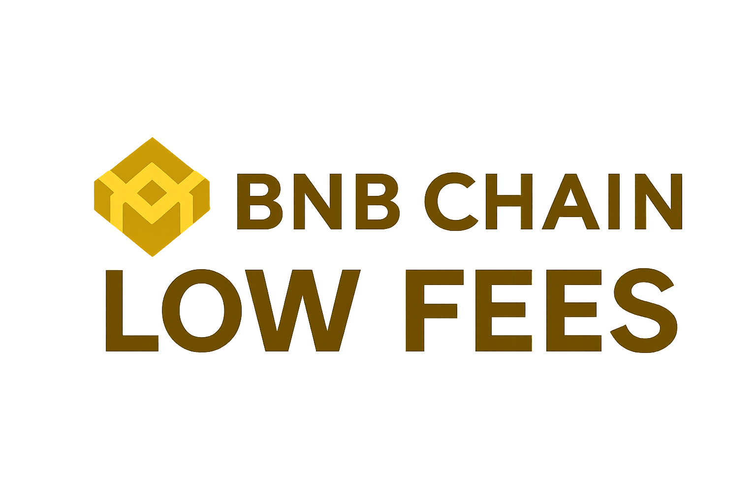 BNB Chain logo low fees