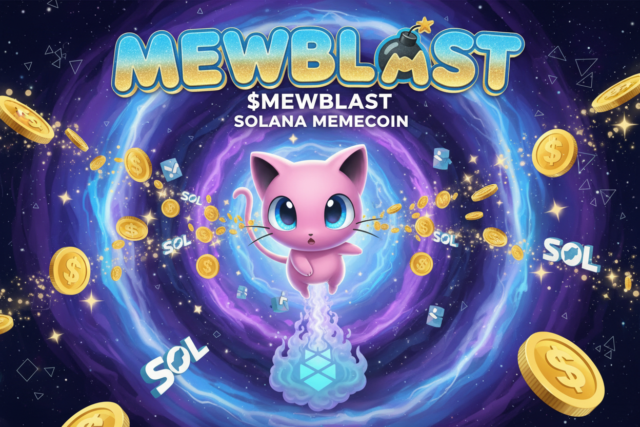 MewBlast $MEWBLAST Solana memecoin Mew cat blast