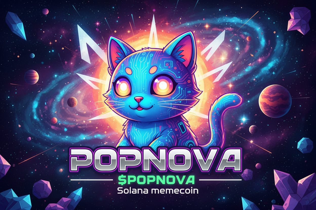 PopNova $POPNOVA Solana memecoin pop cat nova