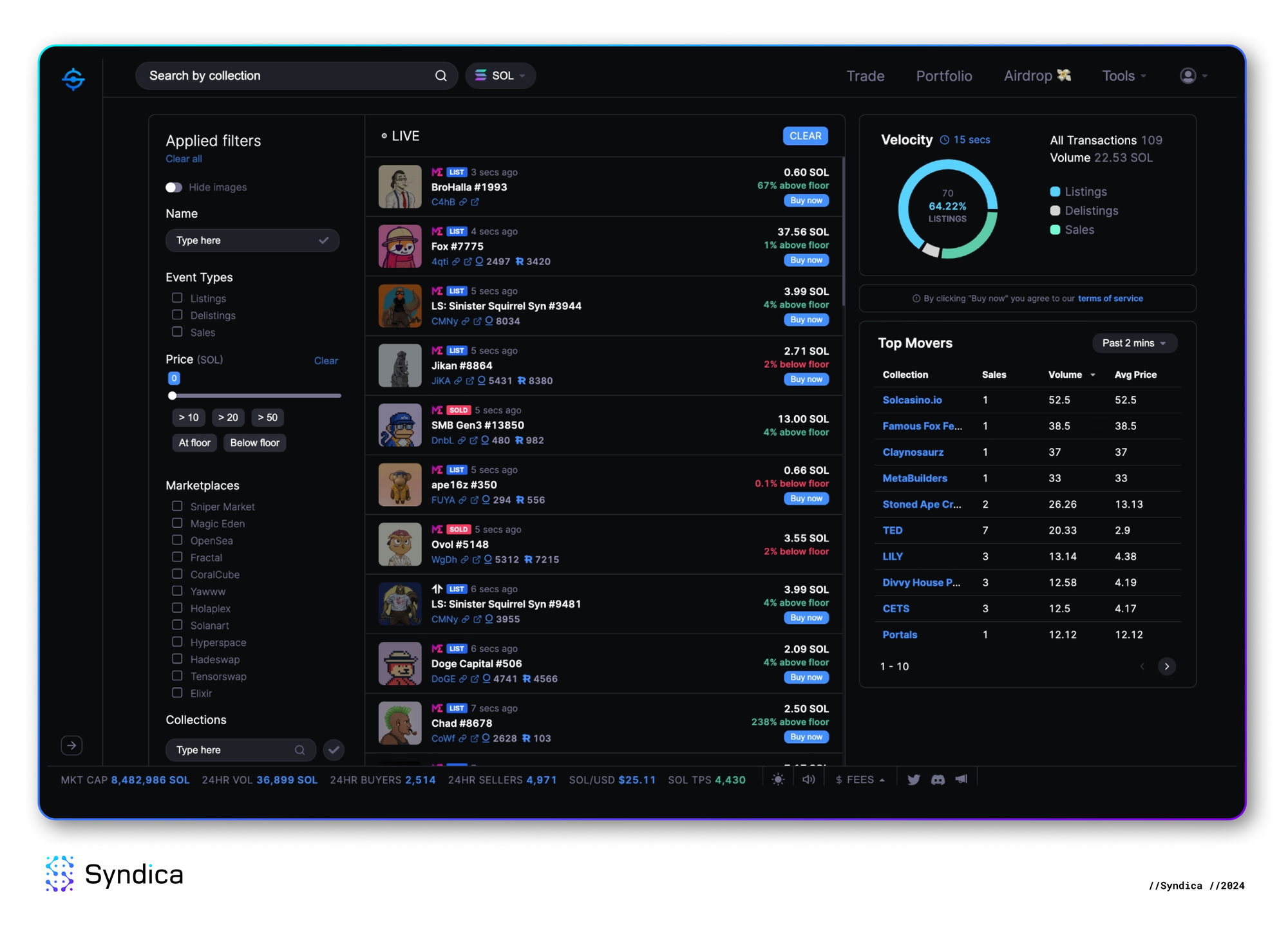 Solana dApp Store interface
