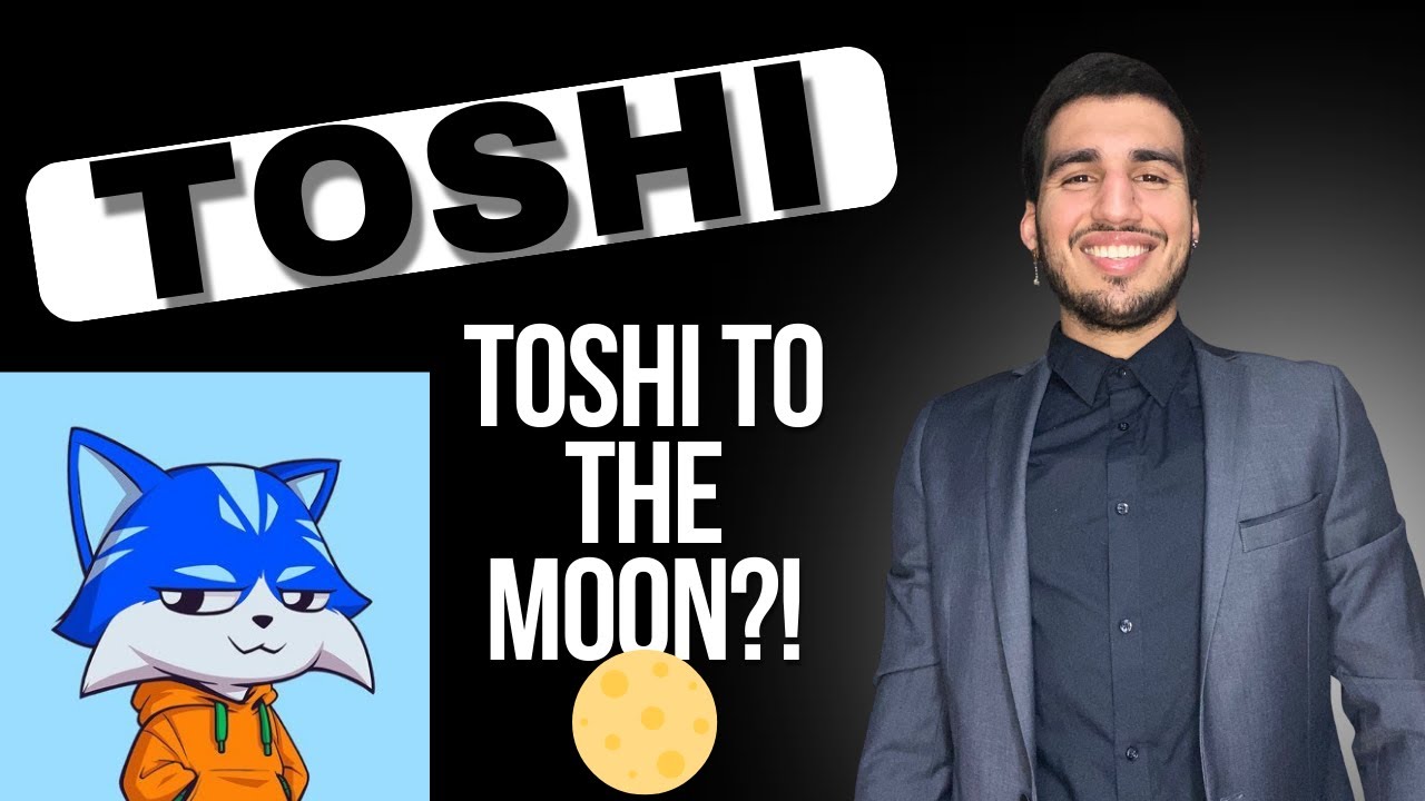 Toshi Base chain meme coin cat logo