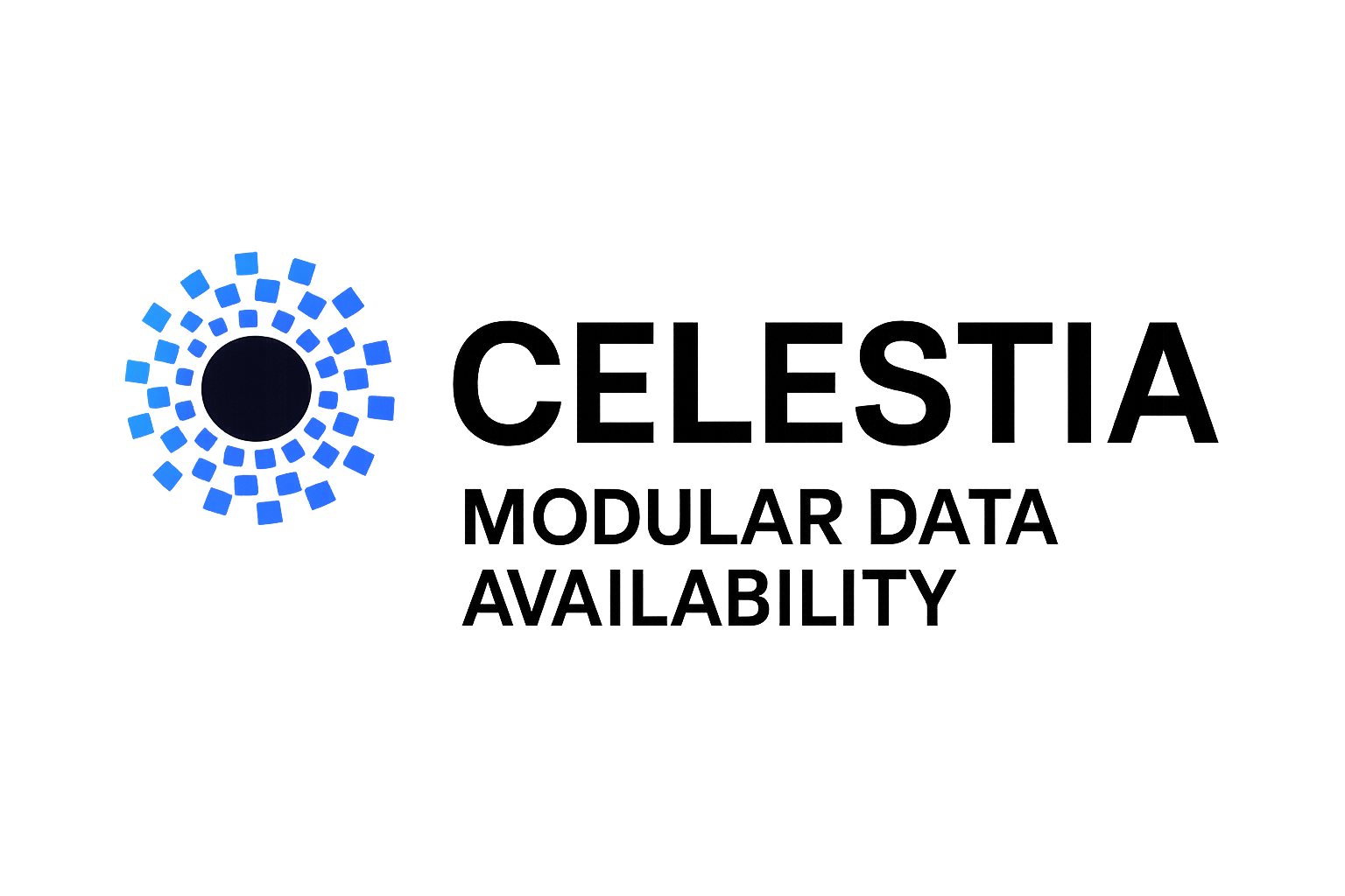 Celestia blockchain logo modular data availability