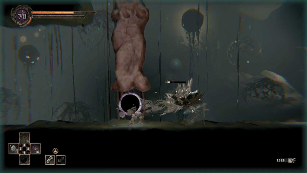 Grime game combat screenshot