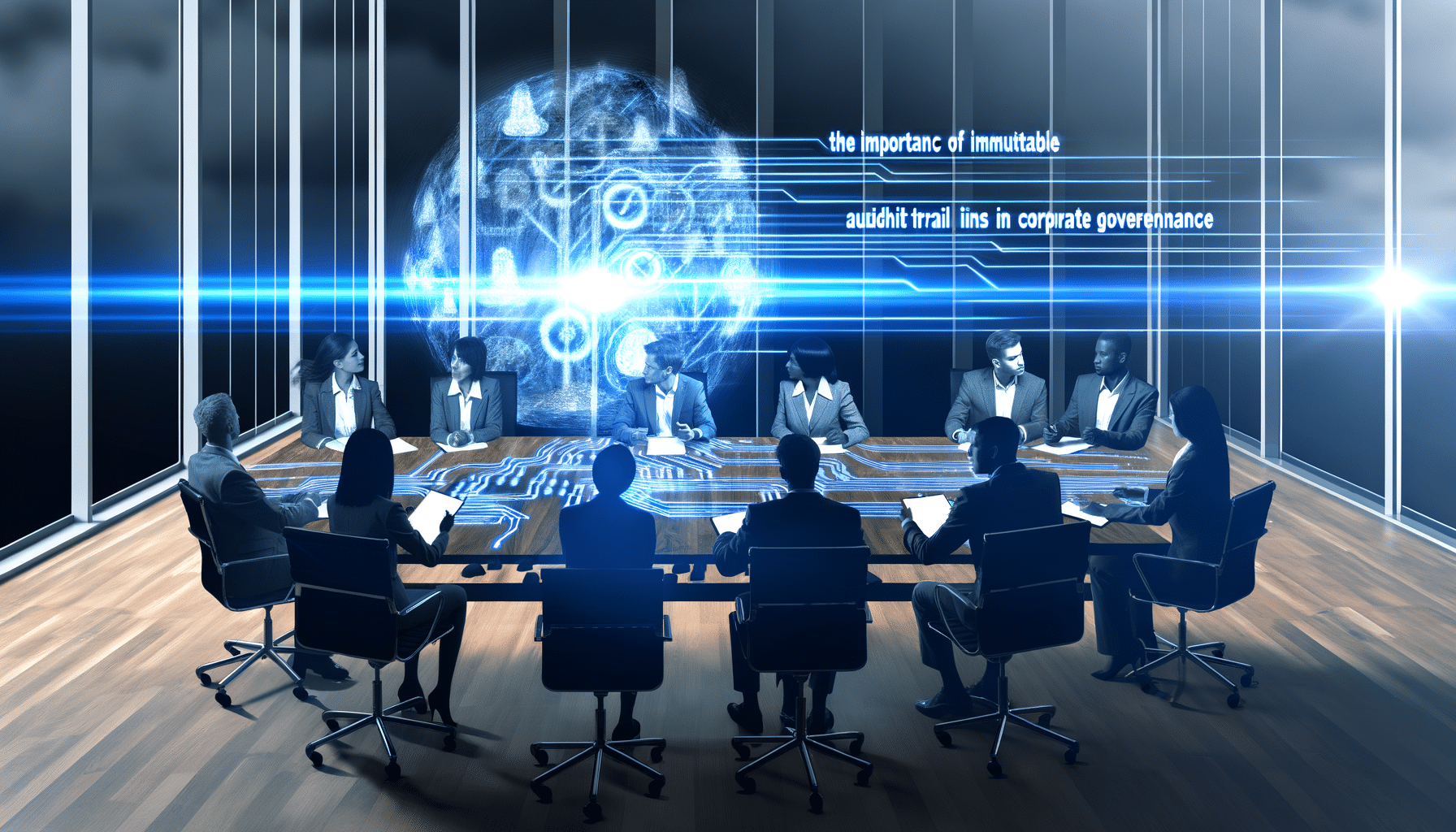 blockchain immutable audit trail