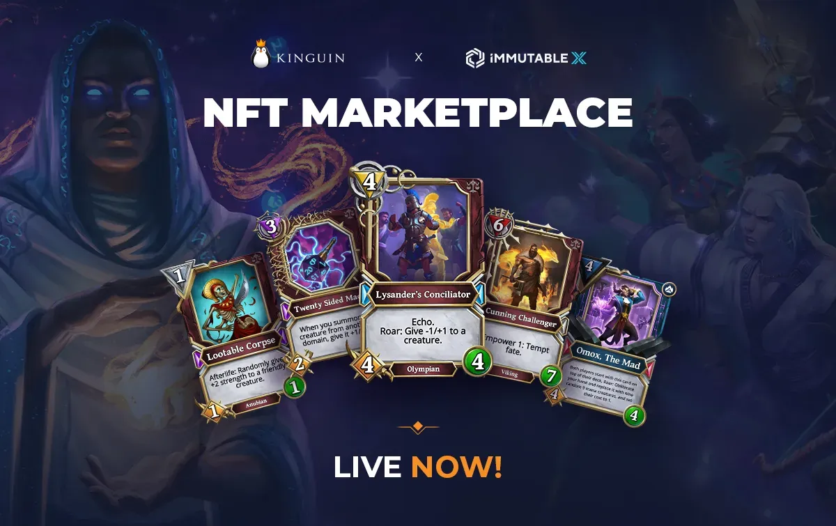 Immutable X NFT marketplace