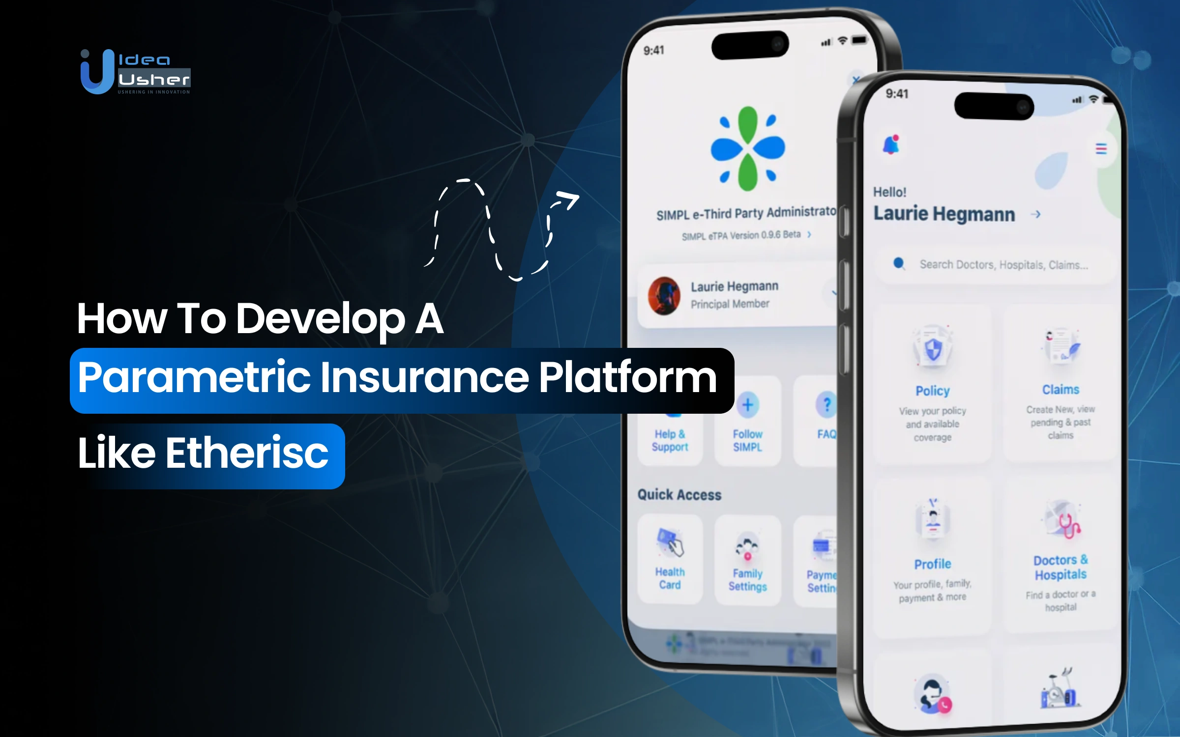 Etherisc decentralized insurance dashboard