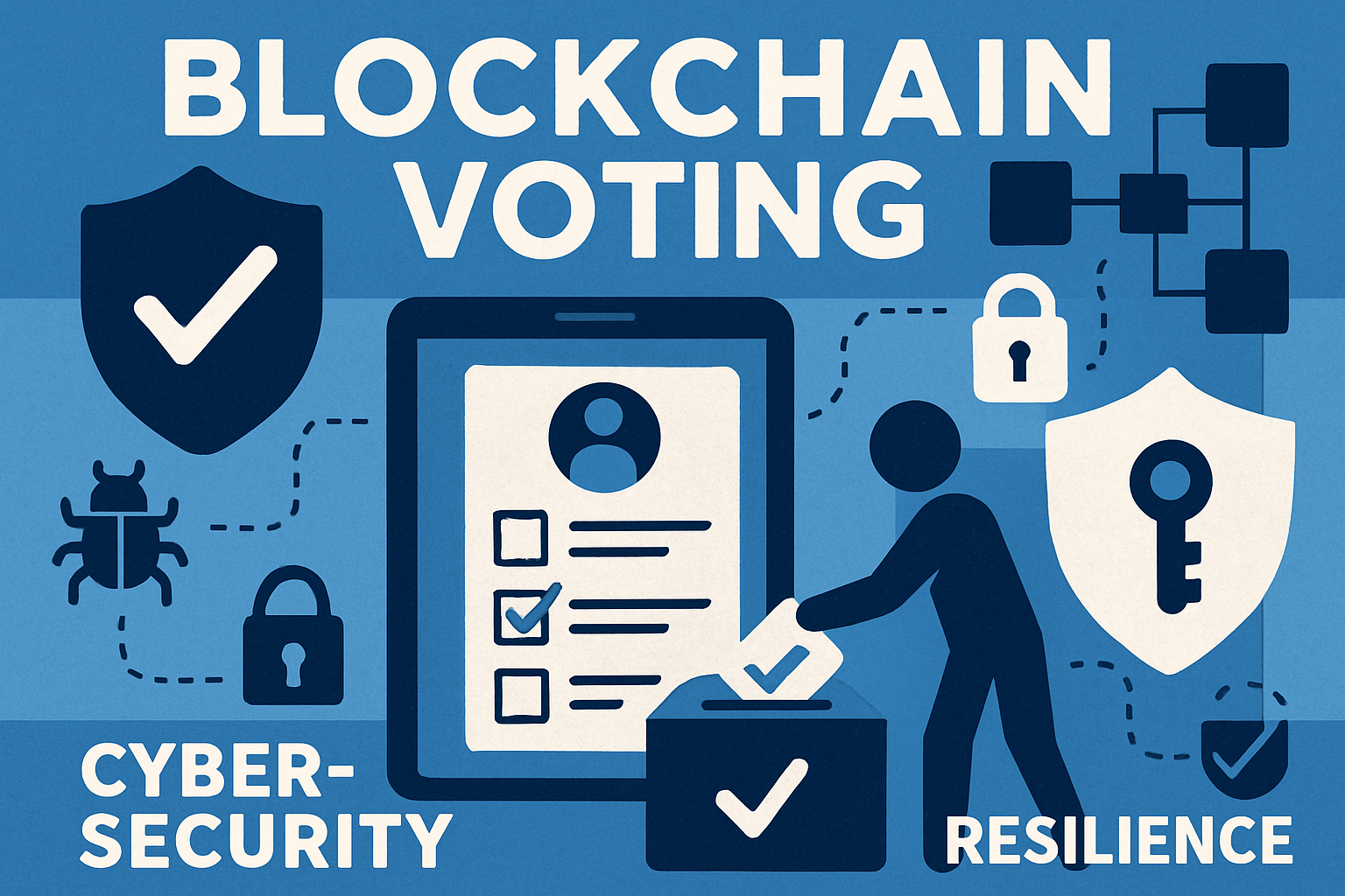 blockchain voting resilience cybersecurity
