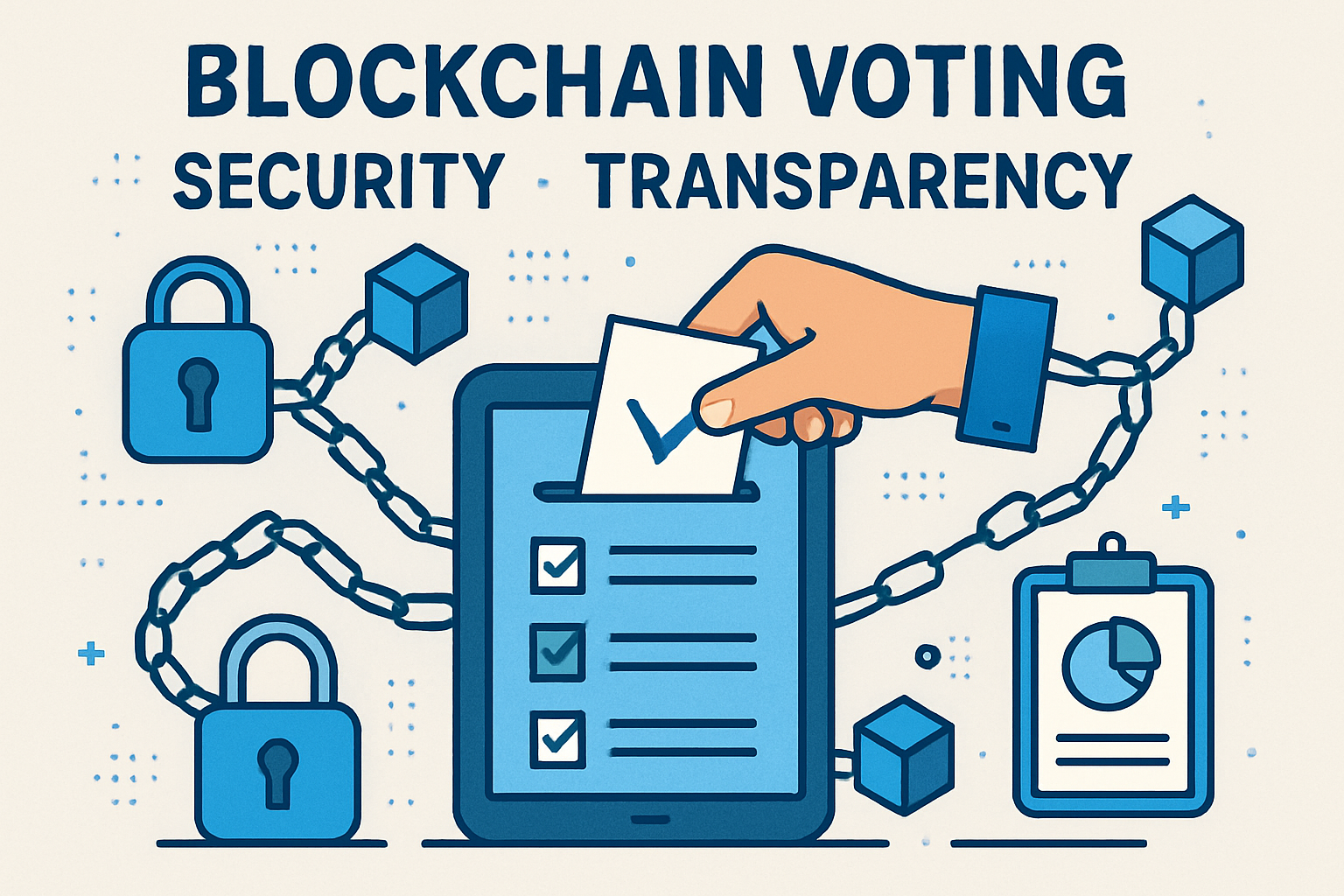 blockchain voting security transparency