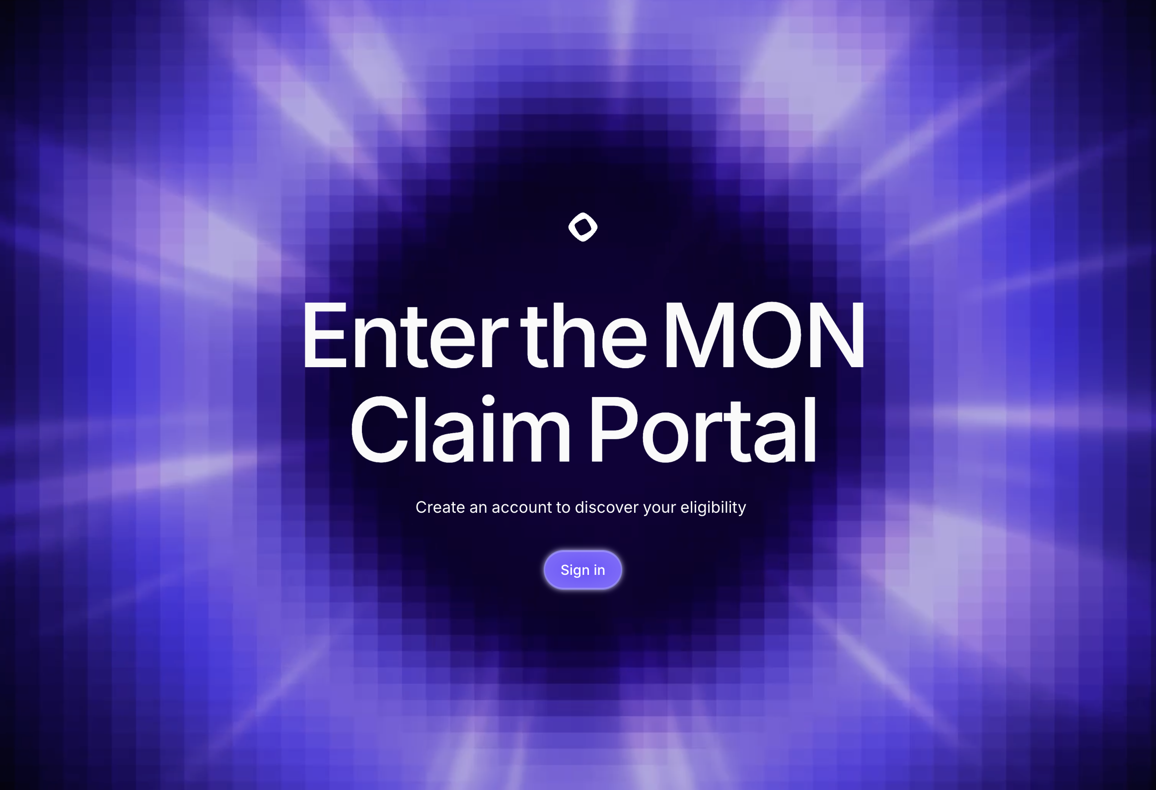 Monad official claim portal
