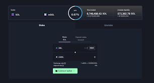 Marinade Finance Solana liquid staking dashboard