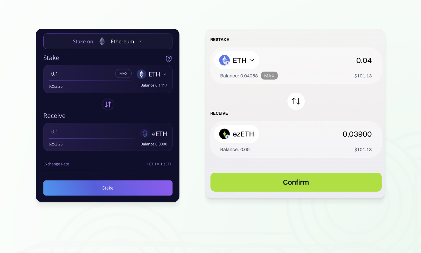 Karak restaking platform dashboard