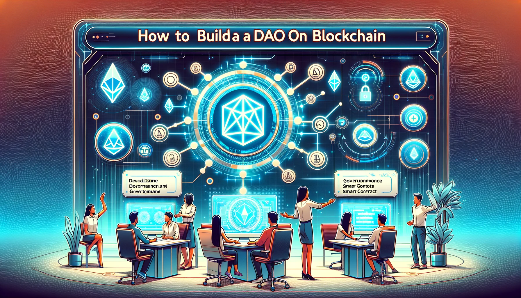 blockchain DAO voting system testing