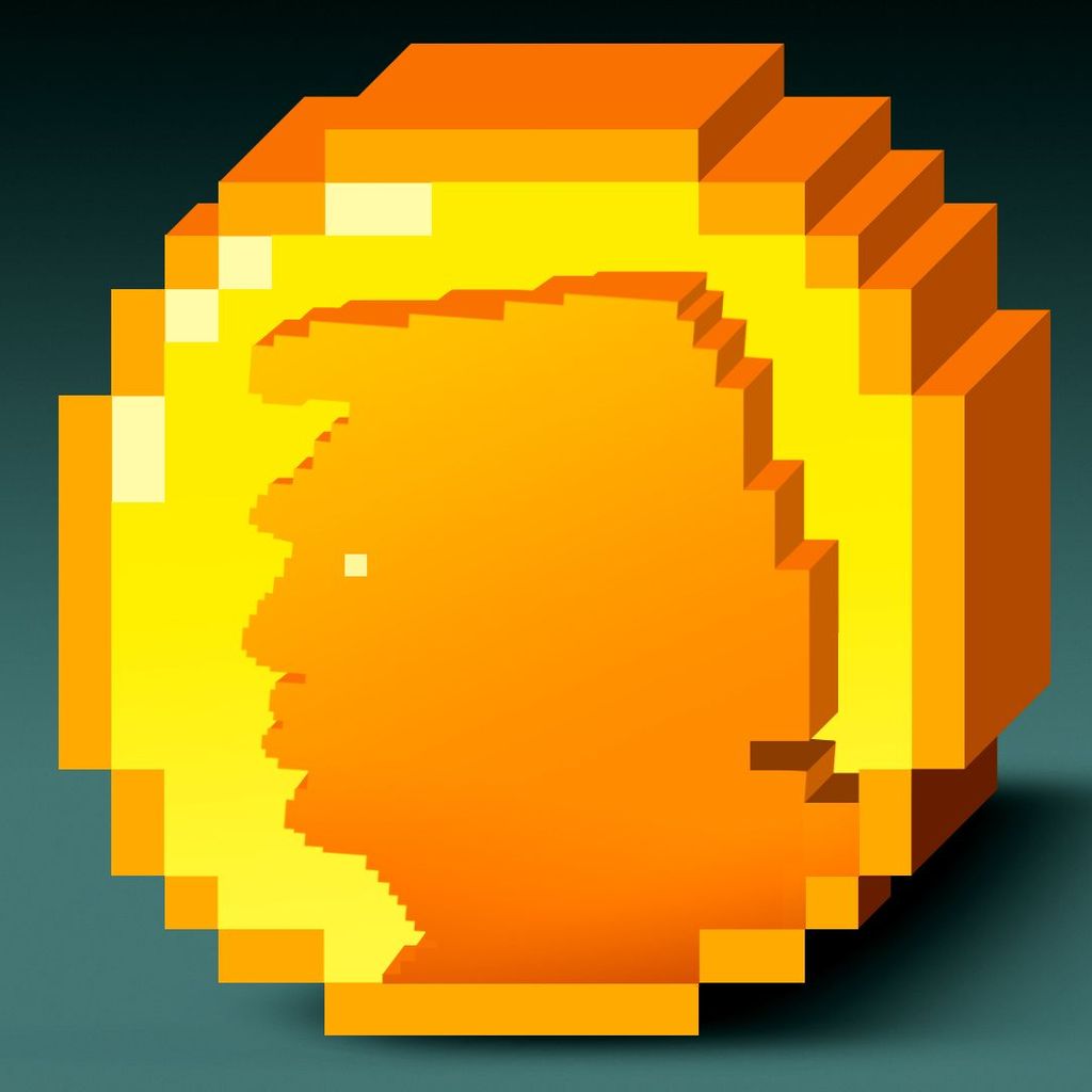 Official Trump TRUMP Solana memecoin logo