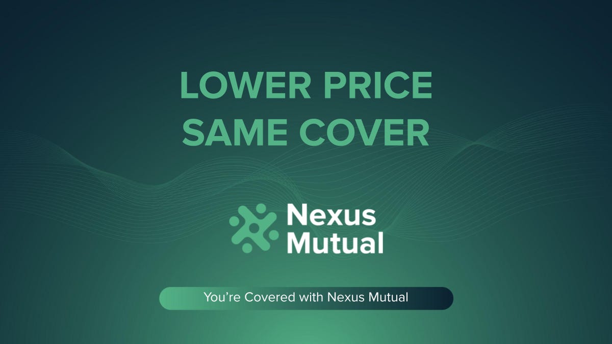 Nexus Mutual DeFi insurance dashboard