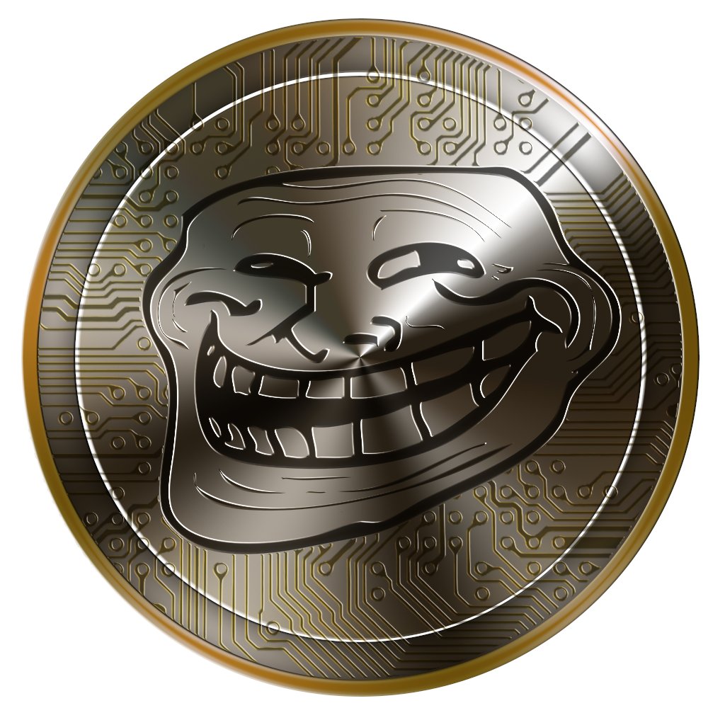 Solana Troll memecoin logo
