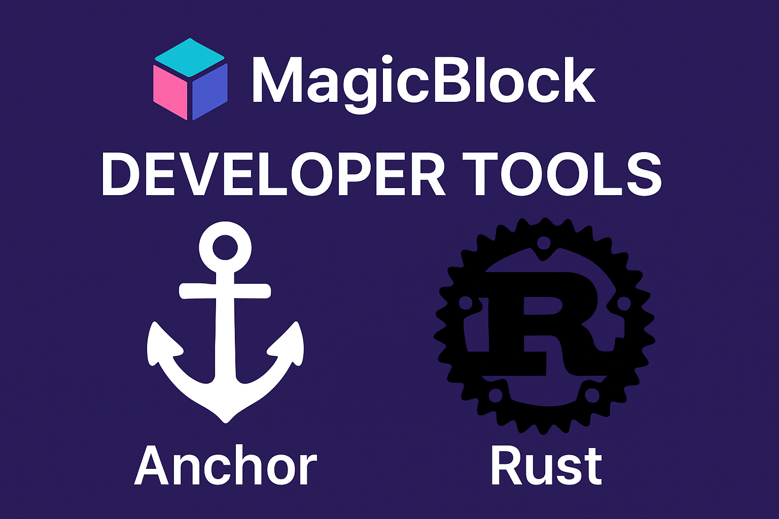 MagicBlock developer tools Anchor Rust