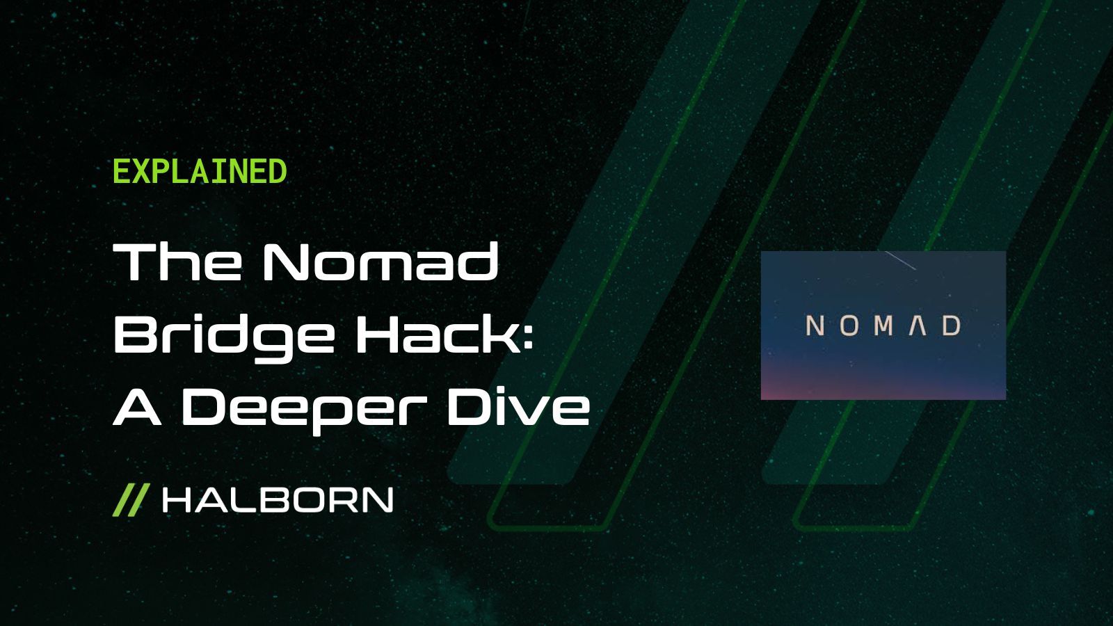 Nomad bridge hack smart contract exploit