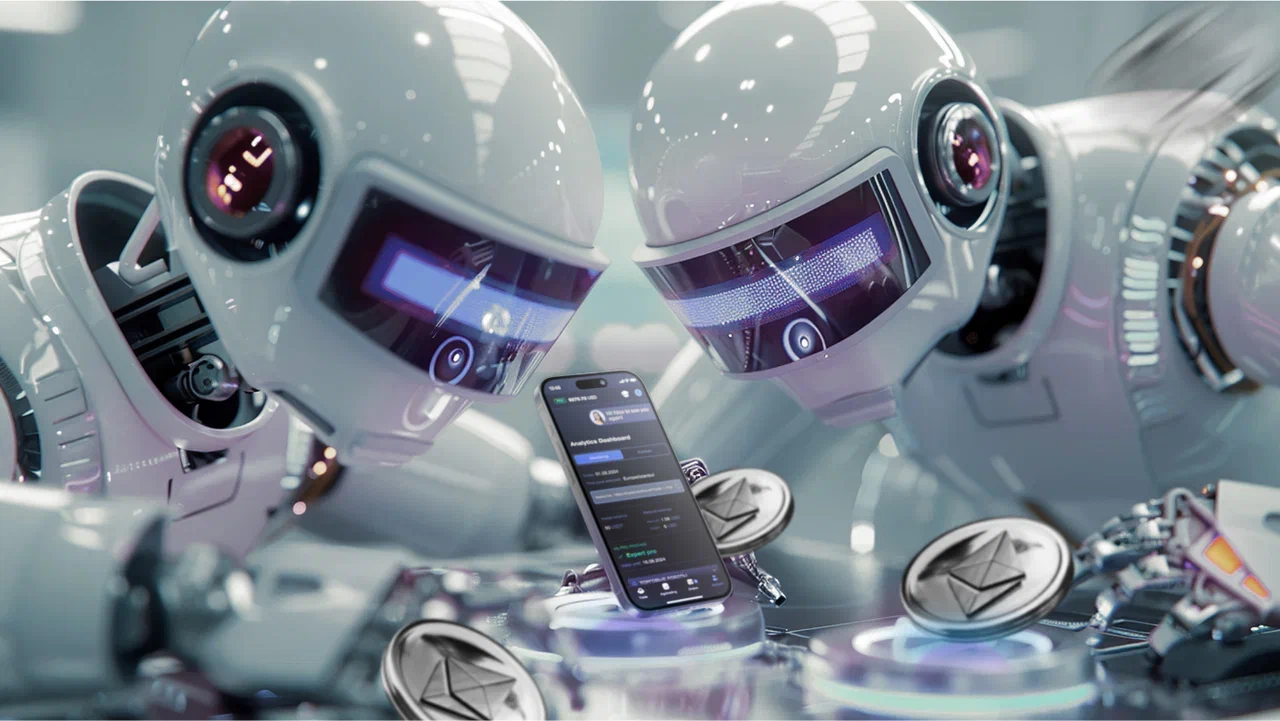 Cryptorobotics AI trading bot interface