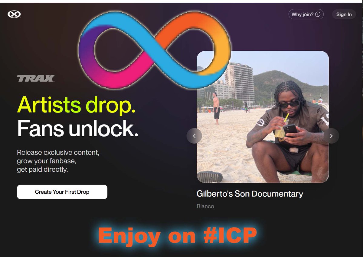 TRAX artist fan engagement