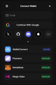 Phantom wallet social login options
