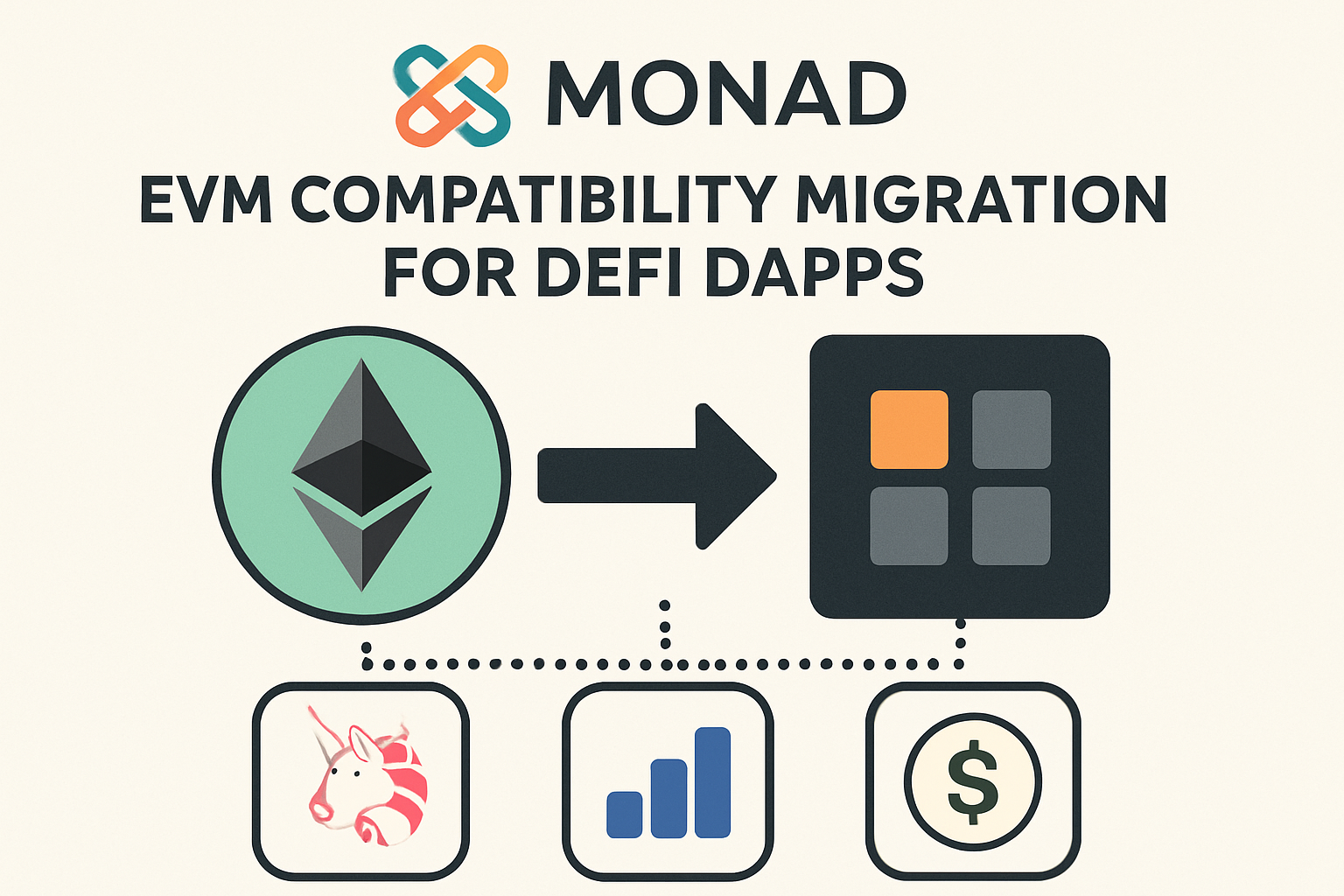 Monad EVM compatibility migration for DeFi DApps