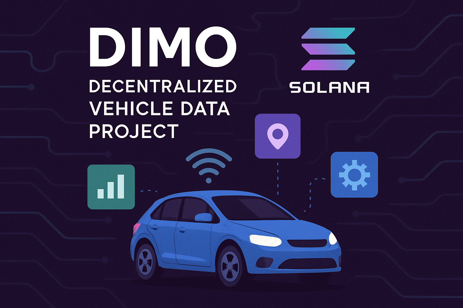 DIMO Solana decentralized vehicle data project