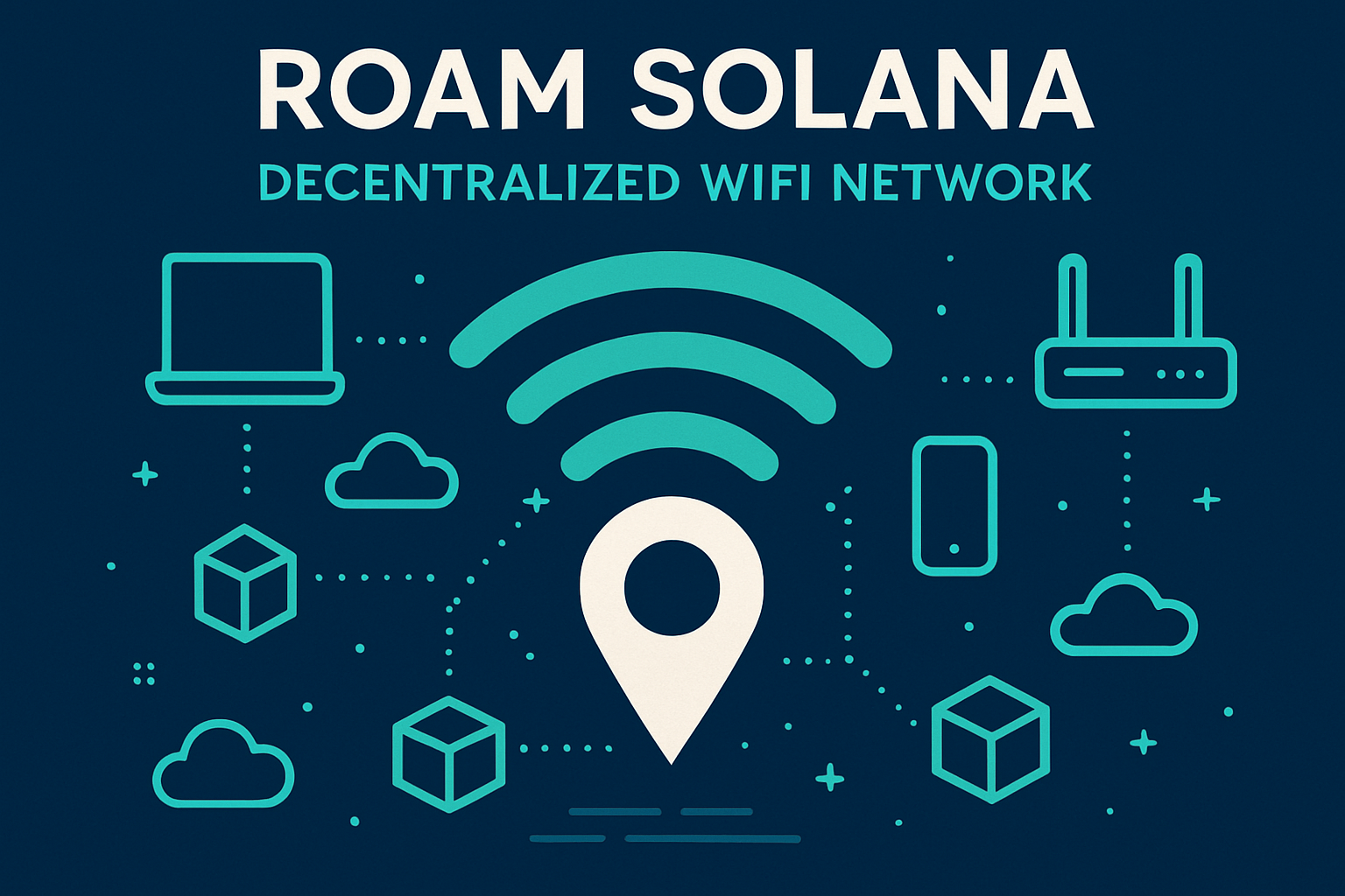 Roam Solana decentralized WiFi network