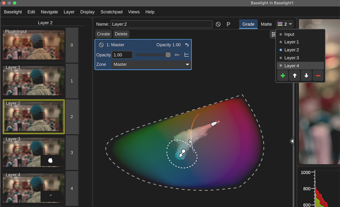 Baselight time-locked data access feature
