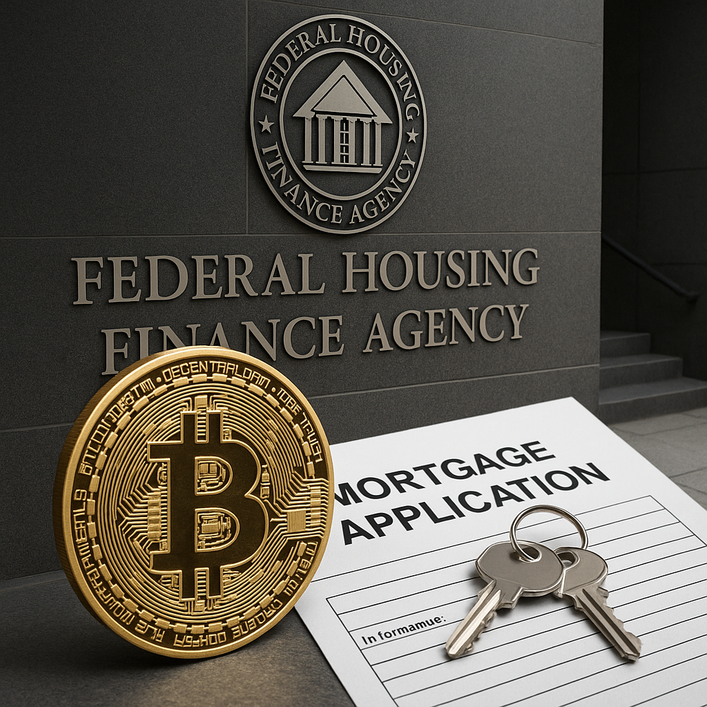 crypto assets mortgage application