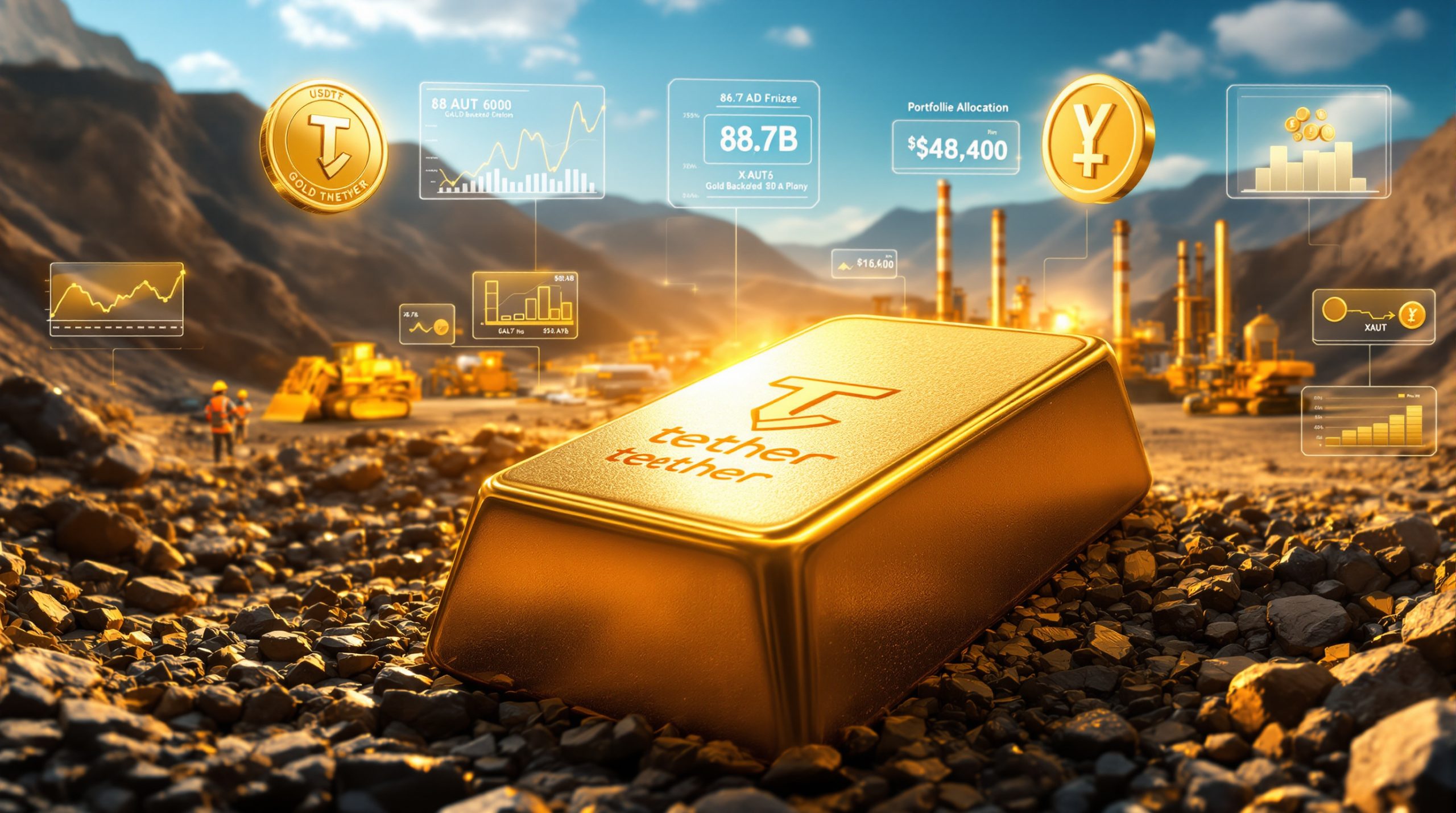 Tether Gold XAUT cross-chain support