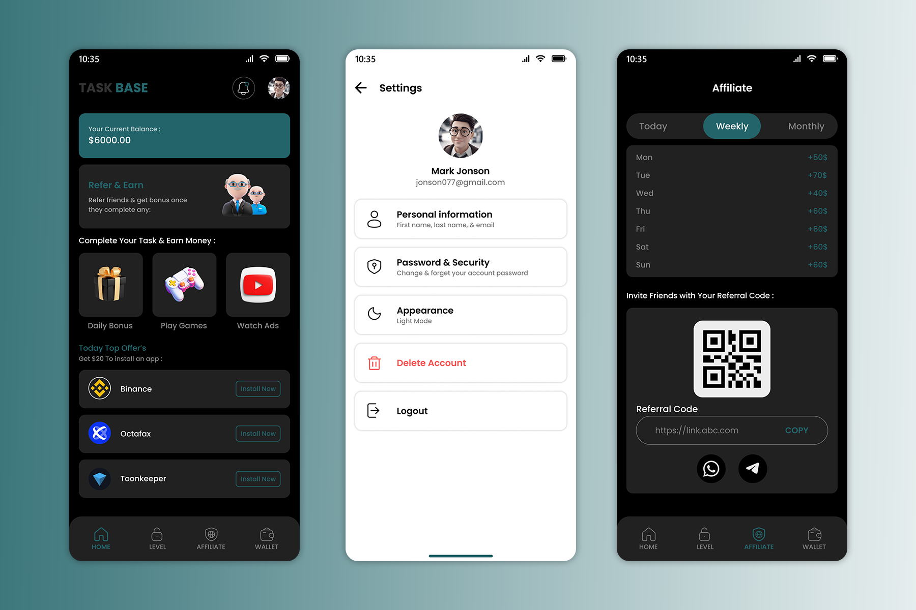 BaseApp user engaging with comments