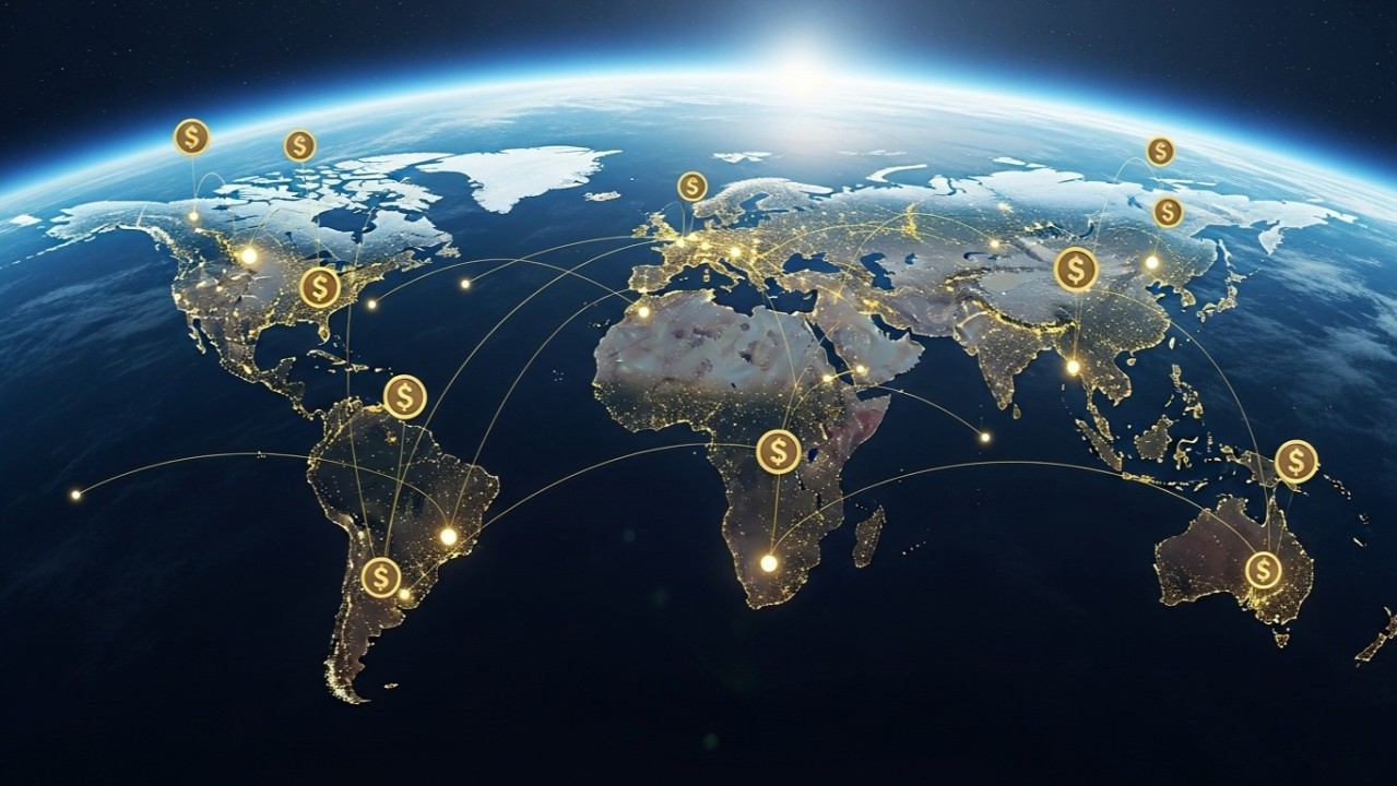 Latin America stablecoin remittance arbitrage map