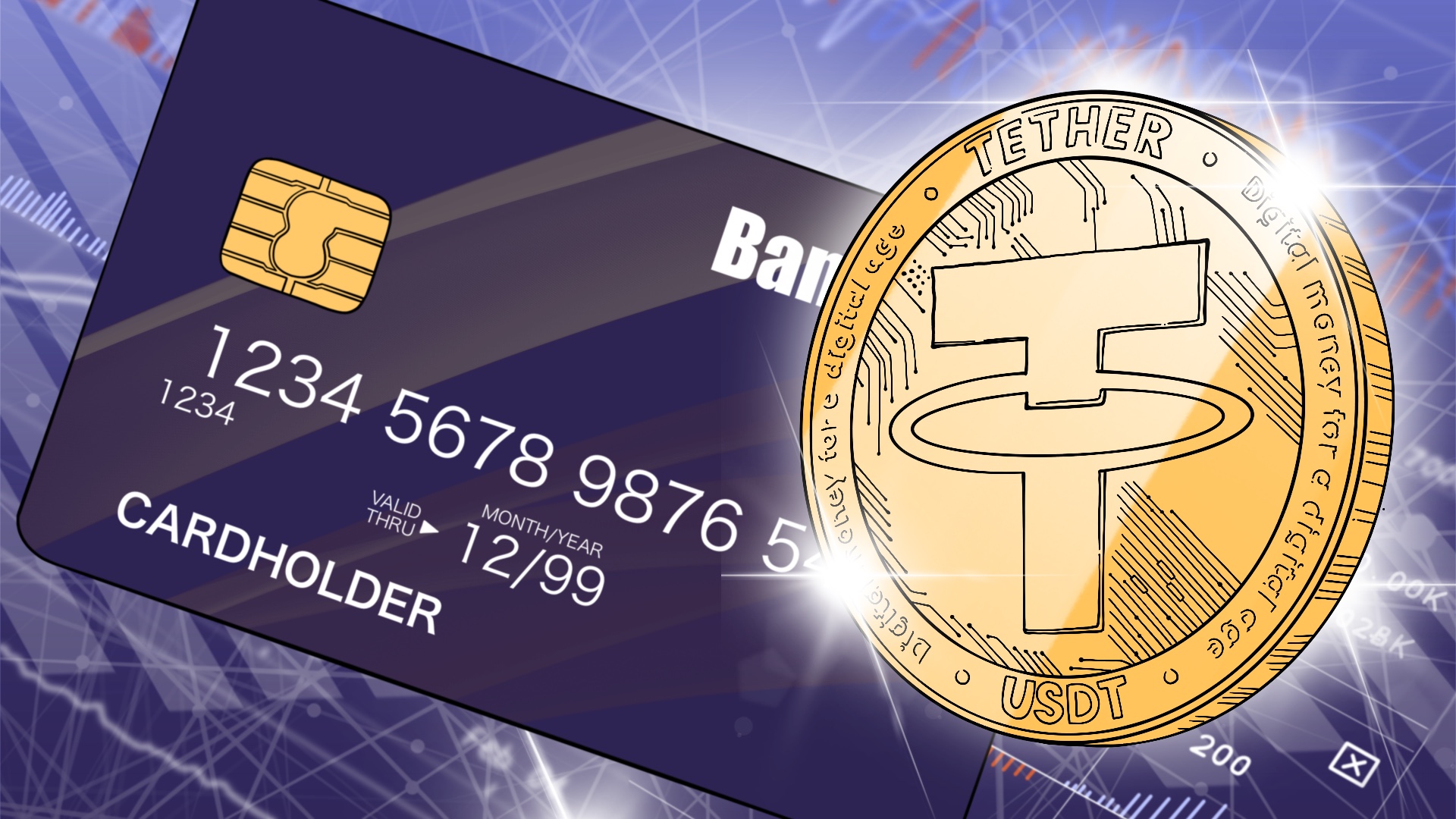 USDT USDC stablecoin payment card