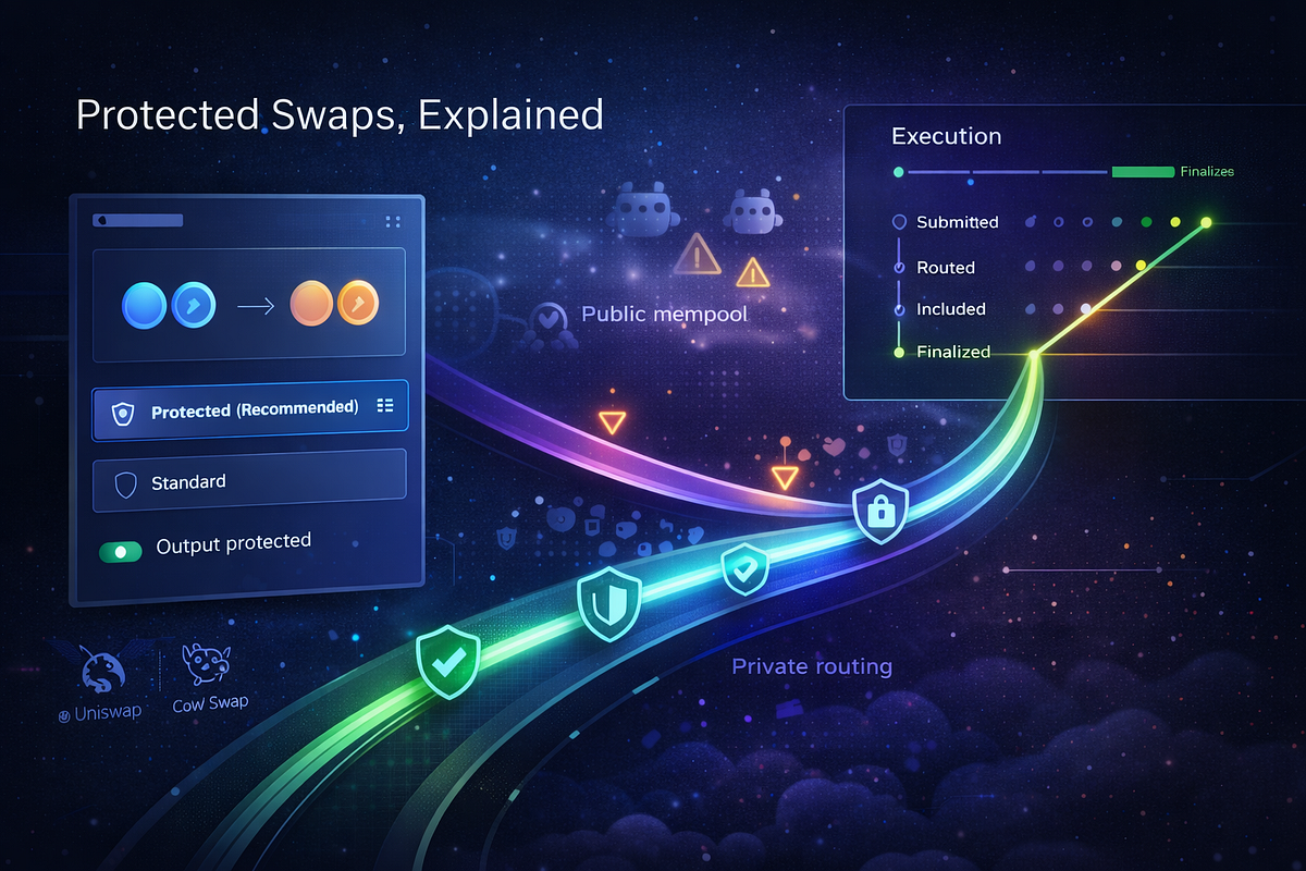 CoW Swap MEV protection diagram
