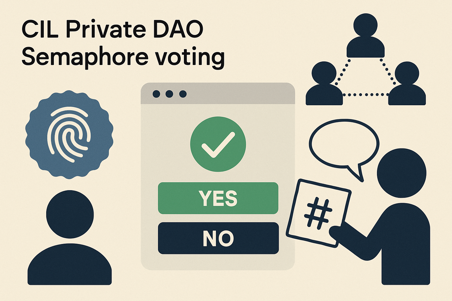 CIL Private DAO Semaphore voting
