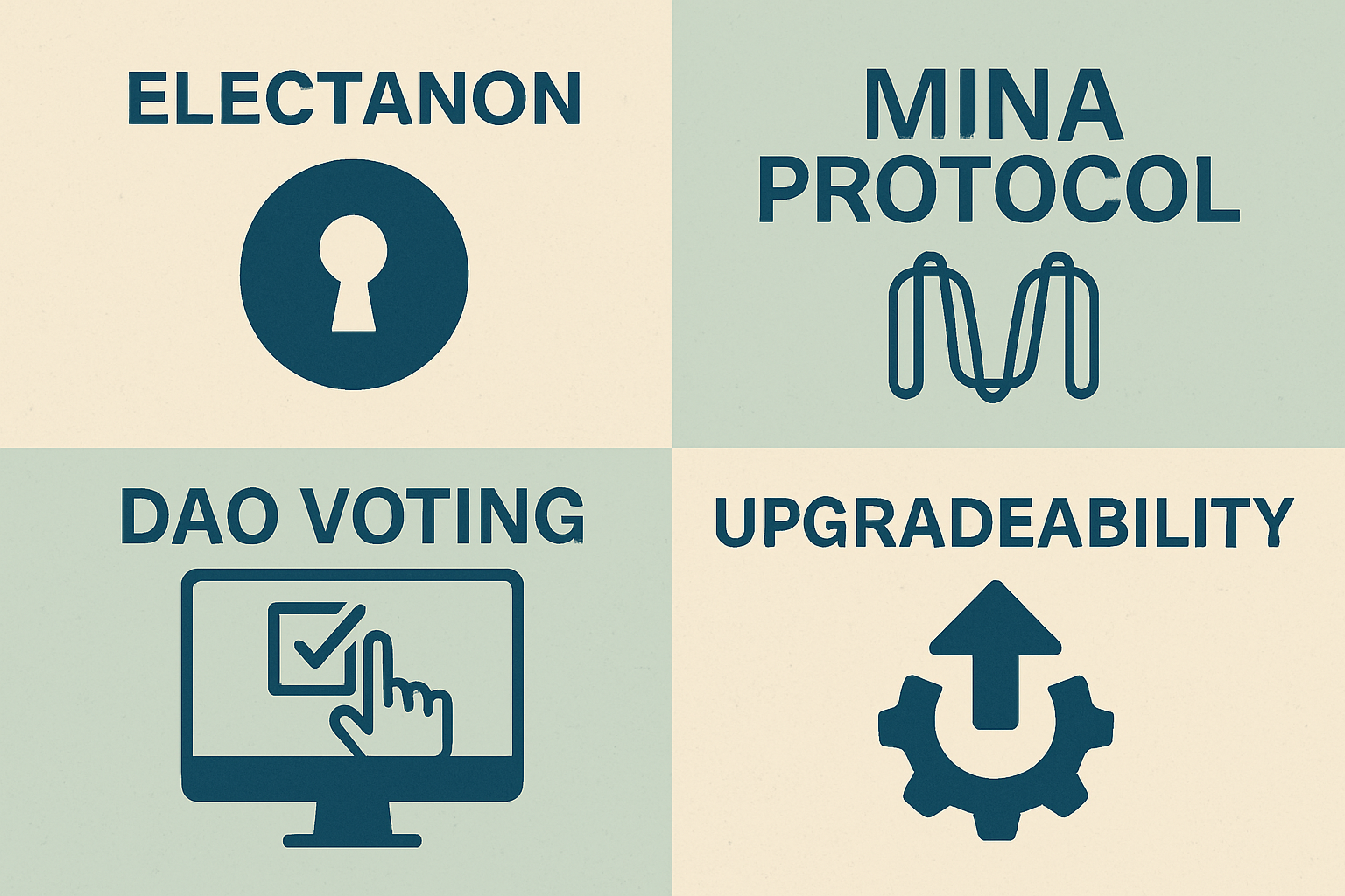 ElectAnon Mina Protocol DAO voting upgradeability