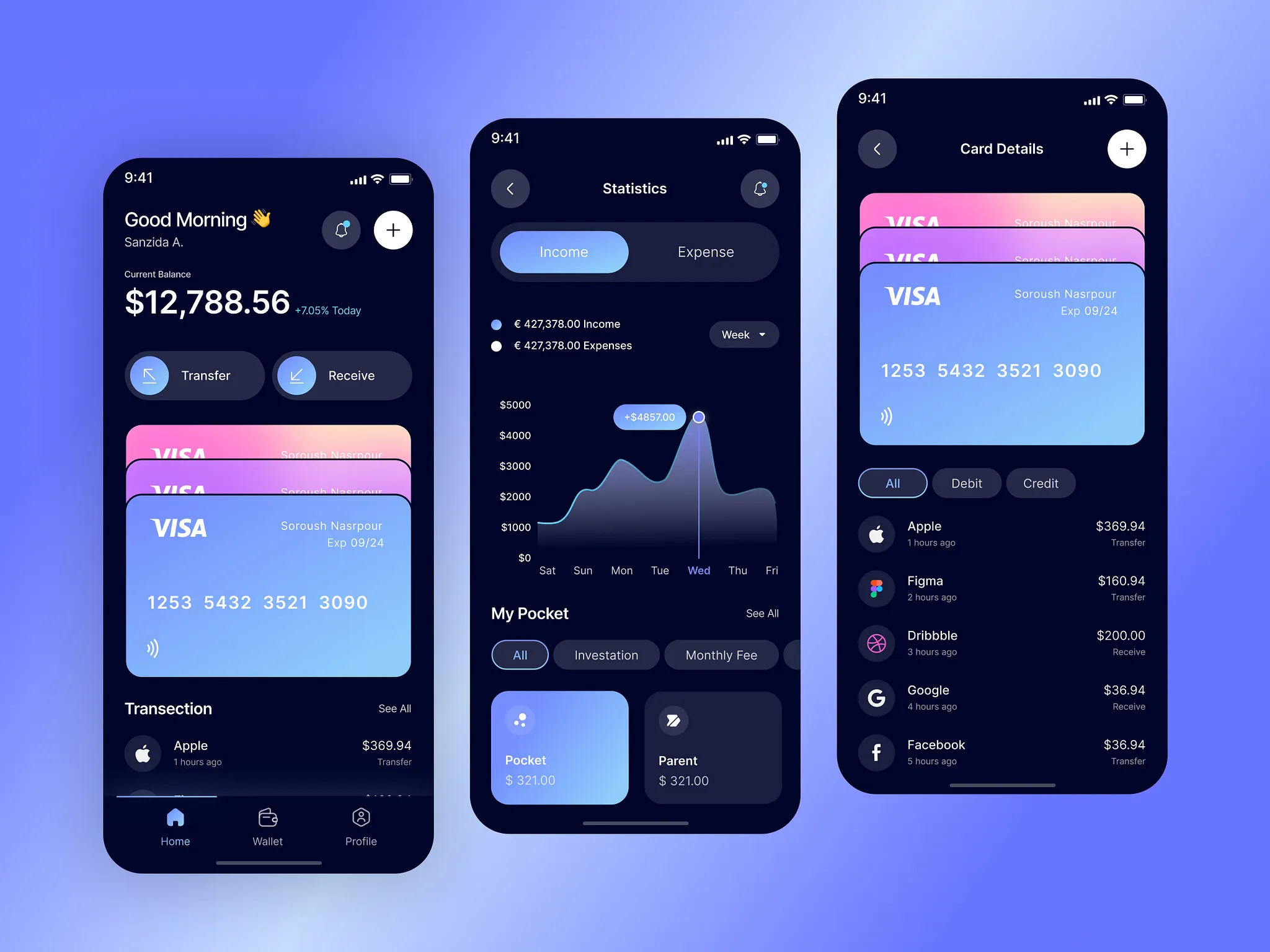 Socios wallet app interface