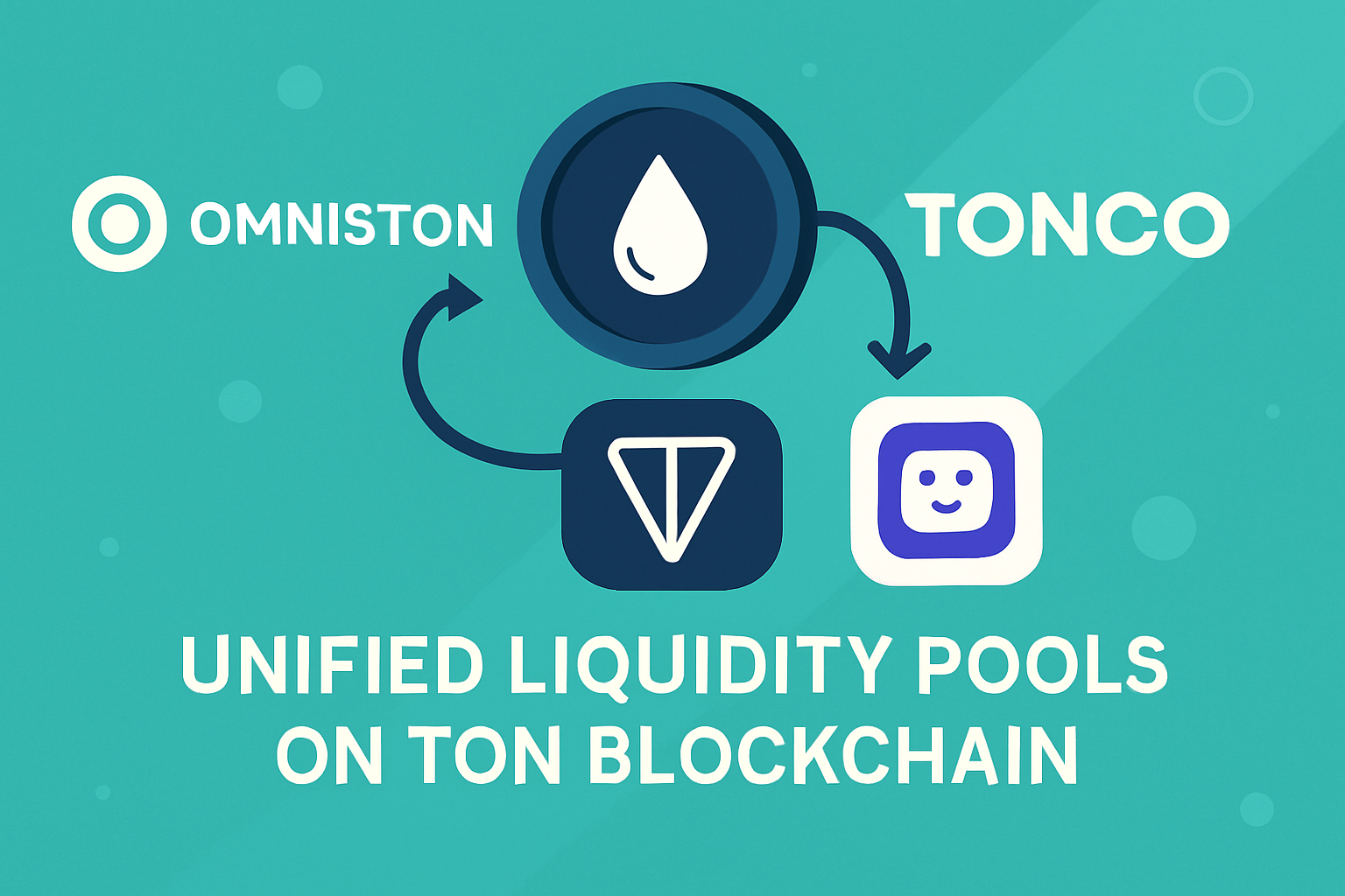 Omniston and Tonco unified liquidity pools on TON blockchain