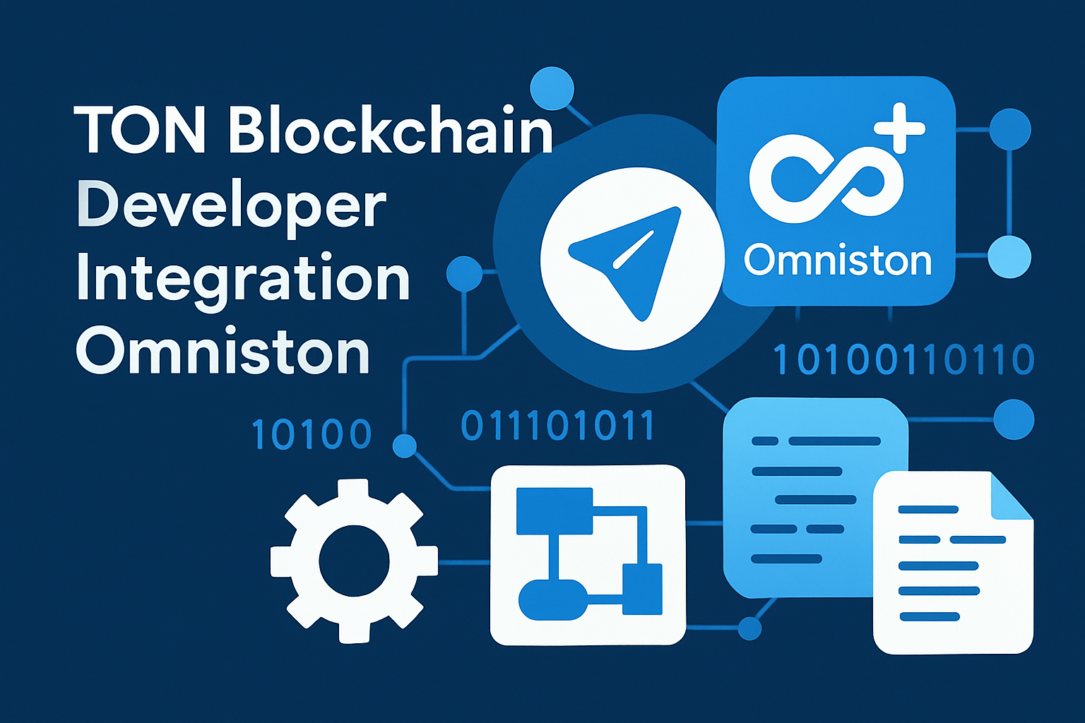TON blockchain developer integration Omniston