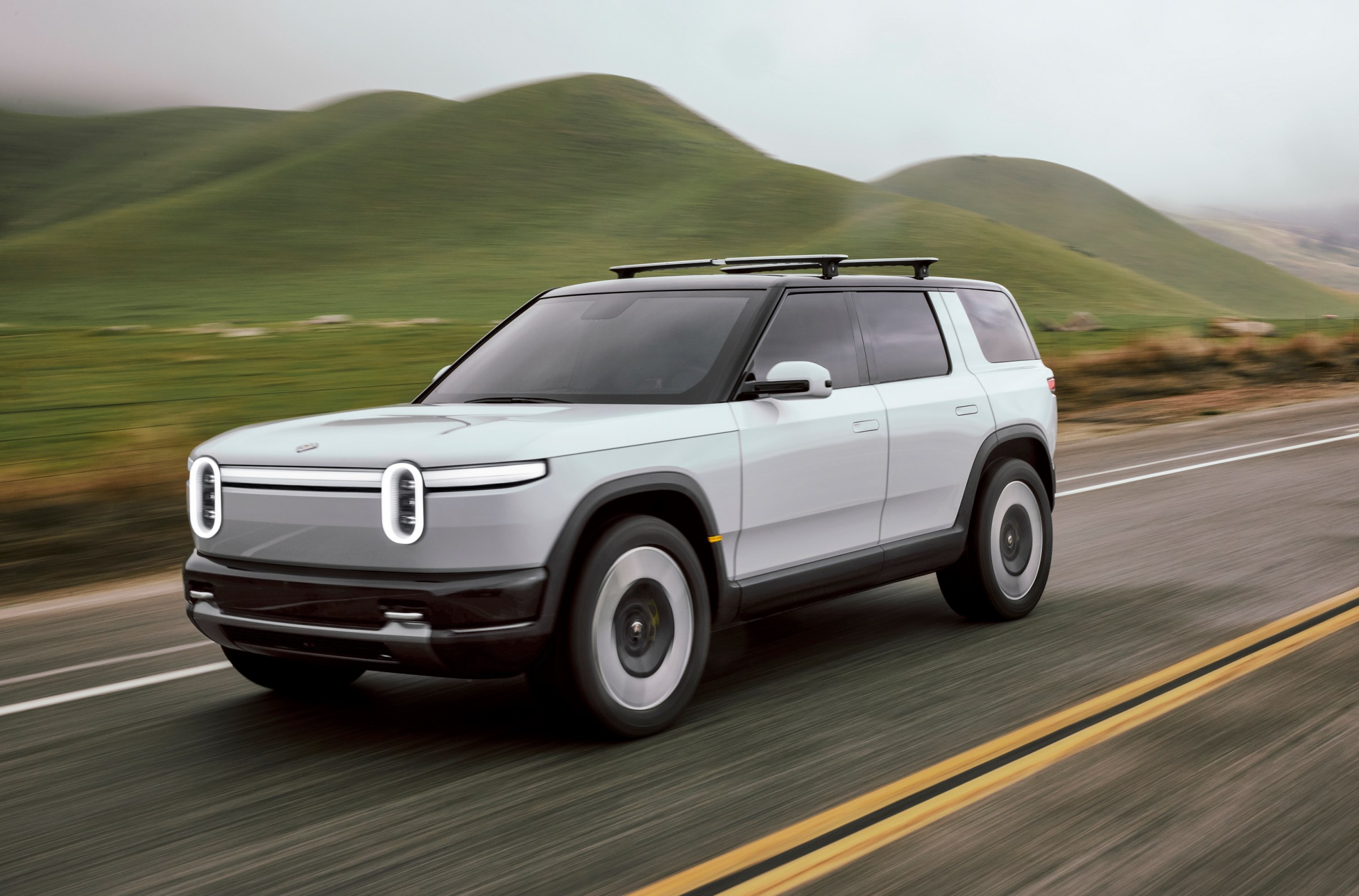 NIO TSLA Rivian EV cars