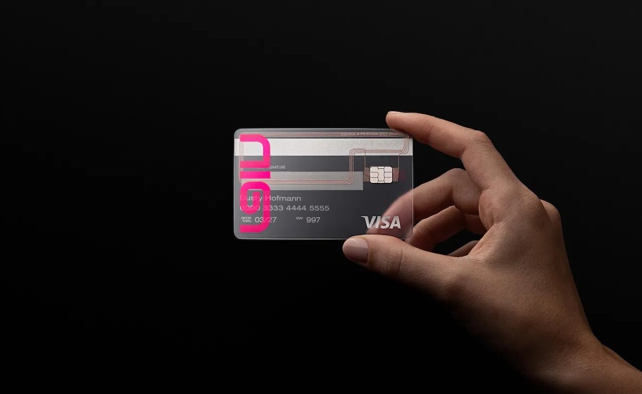 Rain Visa stablecoin card payment at retail store